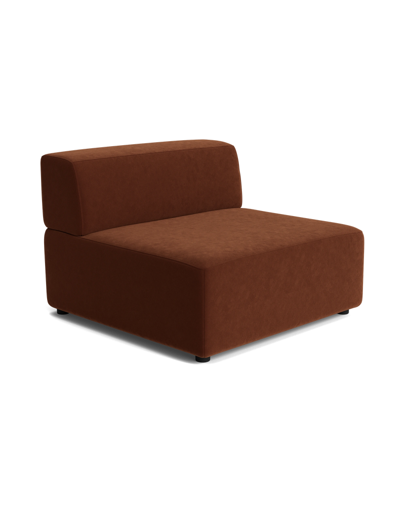 Stretch Armless Middle Module - Eden Brick
