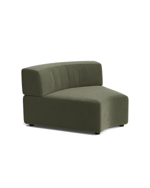 Stretch Angled Corner Module - Eden Leaf