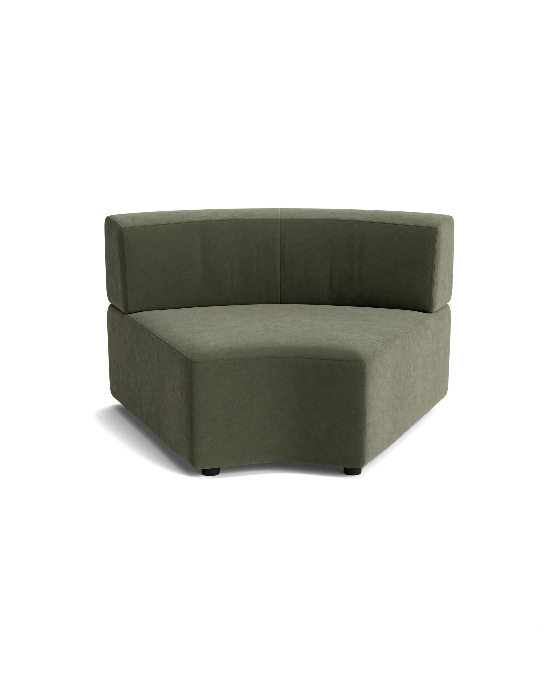 Stretch Angled Corner Module - Eden Leaf