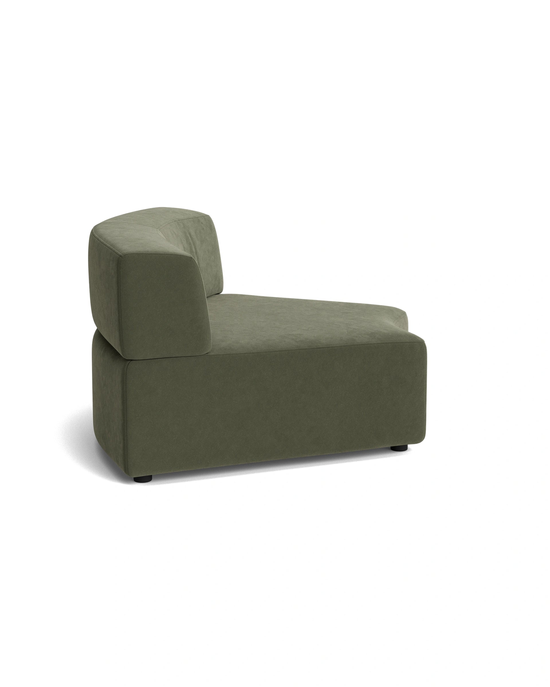 Stretch Angled Corner Module - Eden Leaf