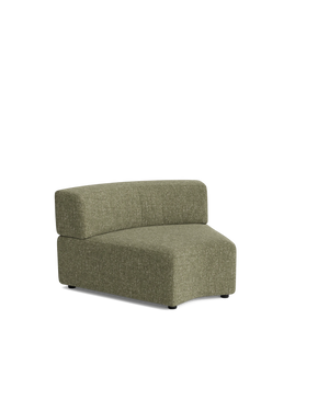 Stretch Angled Corner Module - Fleck Olive
