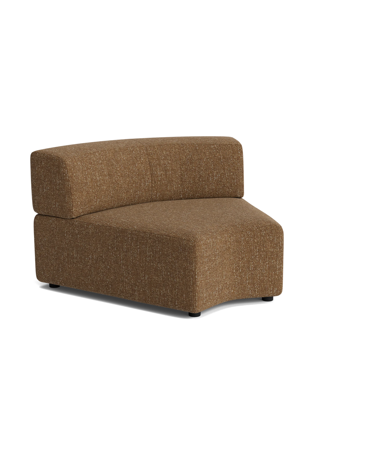 Stretch Angled Corner Module - Fleck Ginger
