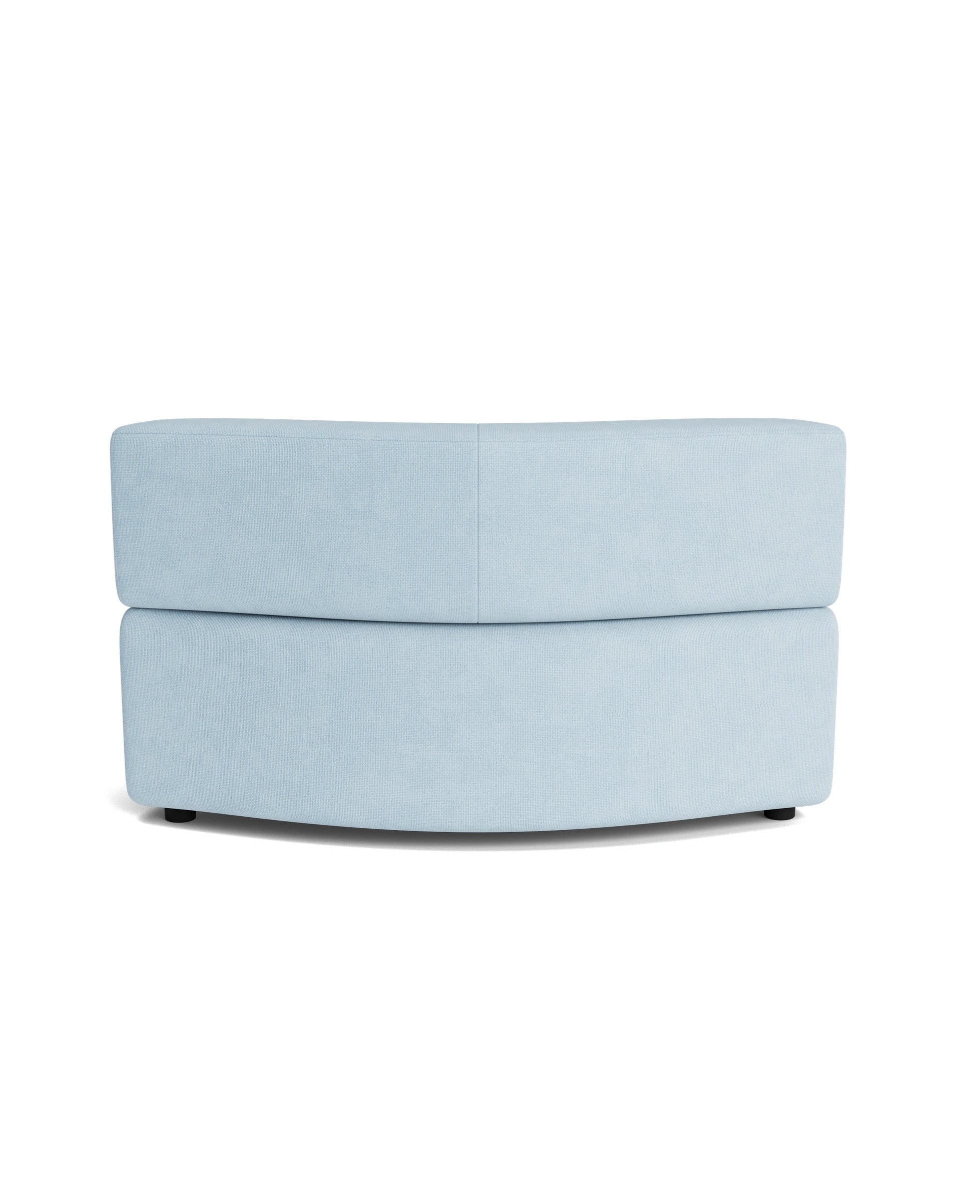 Stretch Angled Corner Module - Fossil Powder Blue