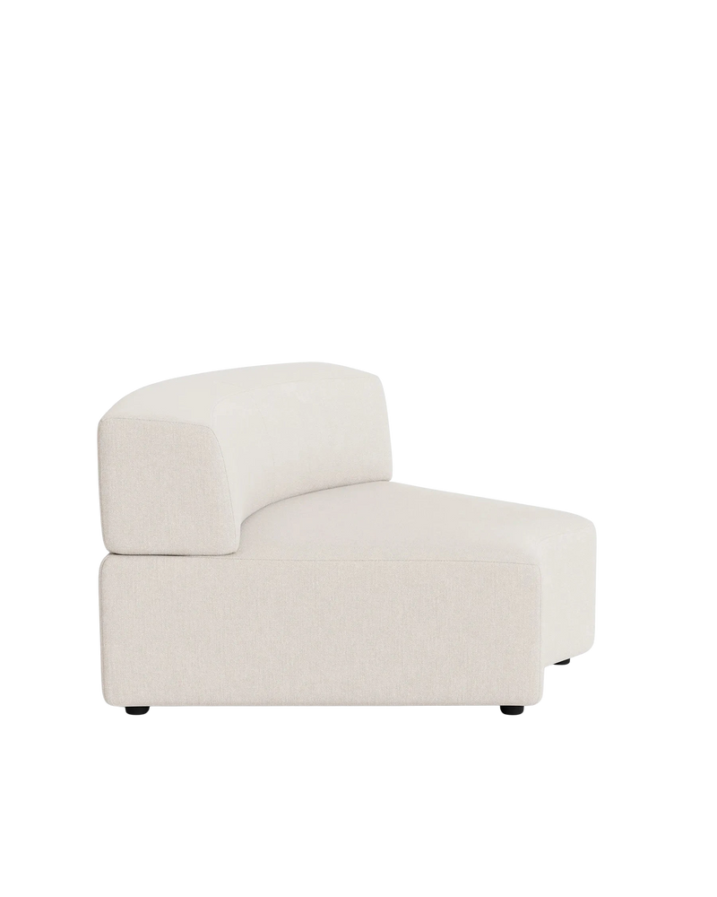 Stretch Angled Corner Module - Silex Off White