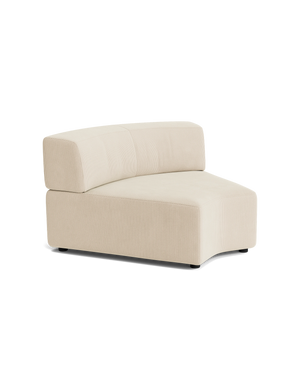 Stretch Angled Corner Module - Corduroy Mist