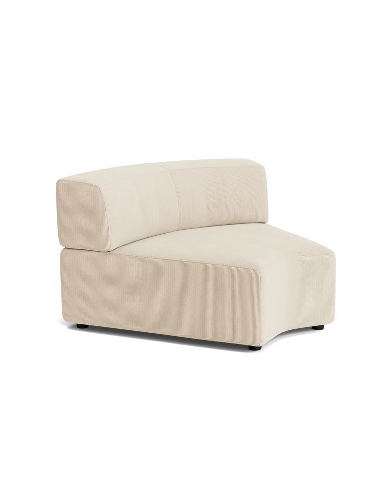 Stretch Angled Corner Module - Corduroy Mist