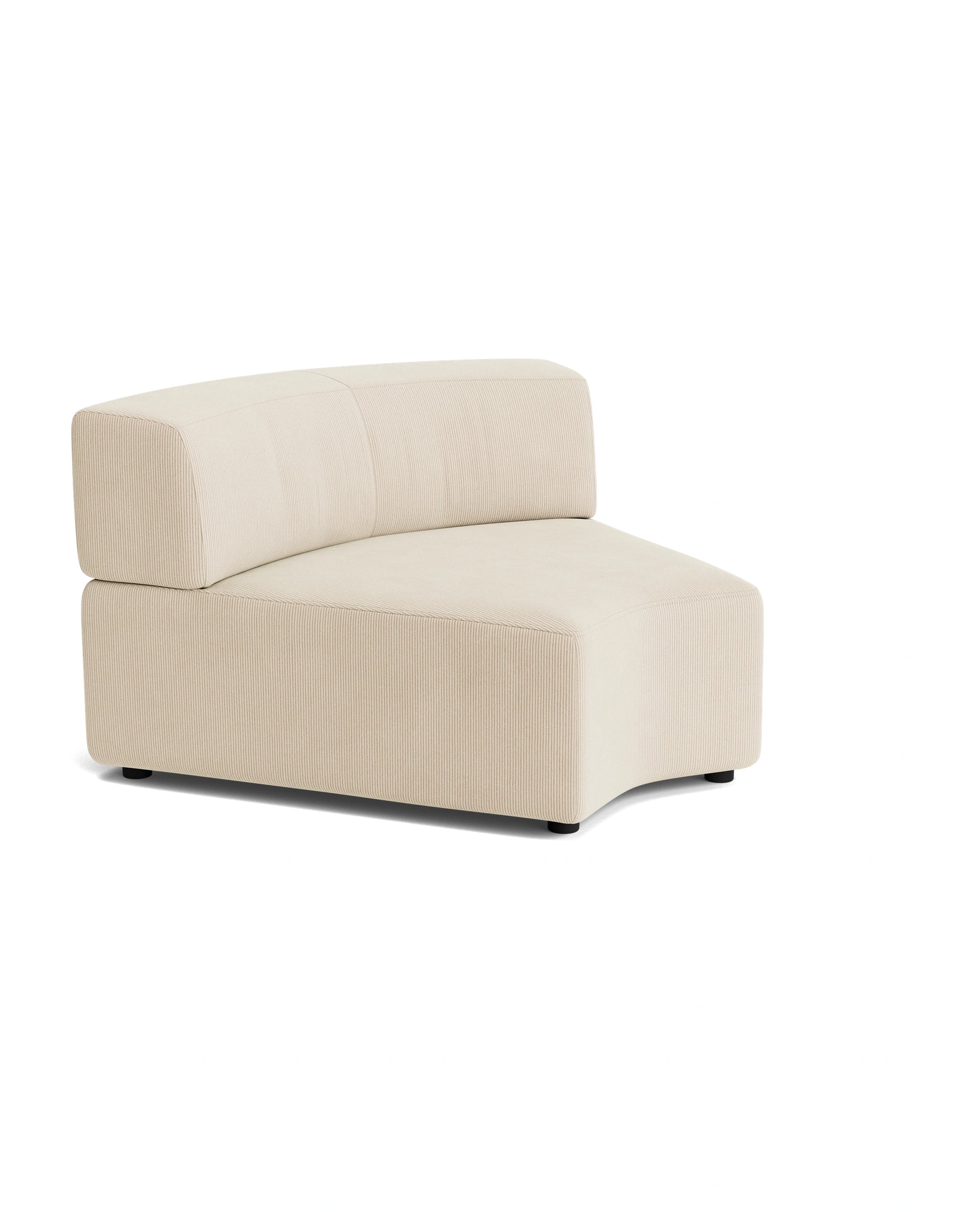 Stretch Angled Corner Module - Corduroy Mist