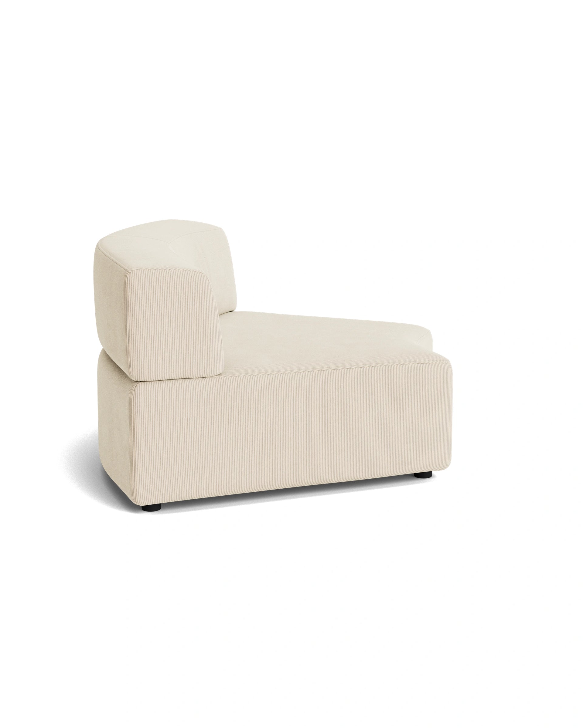 Stretch Angled Corner Module - Corduroy Mist