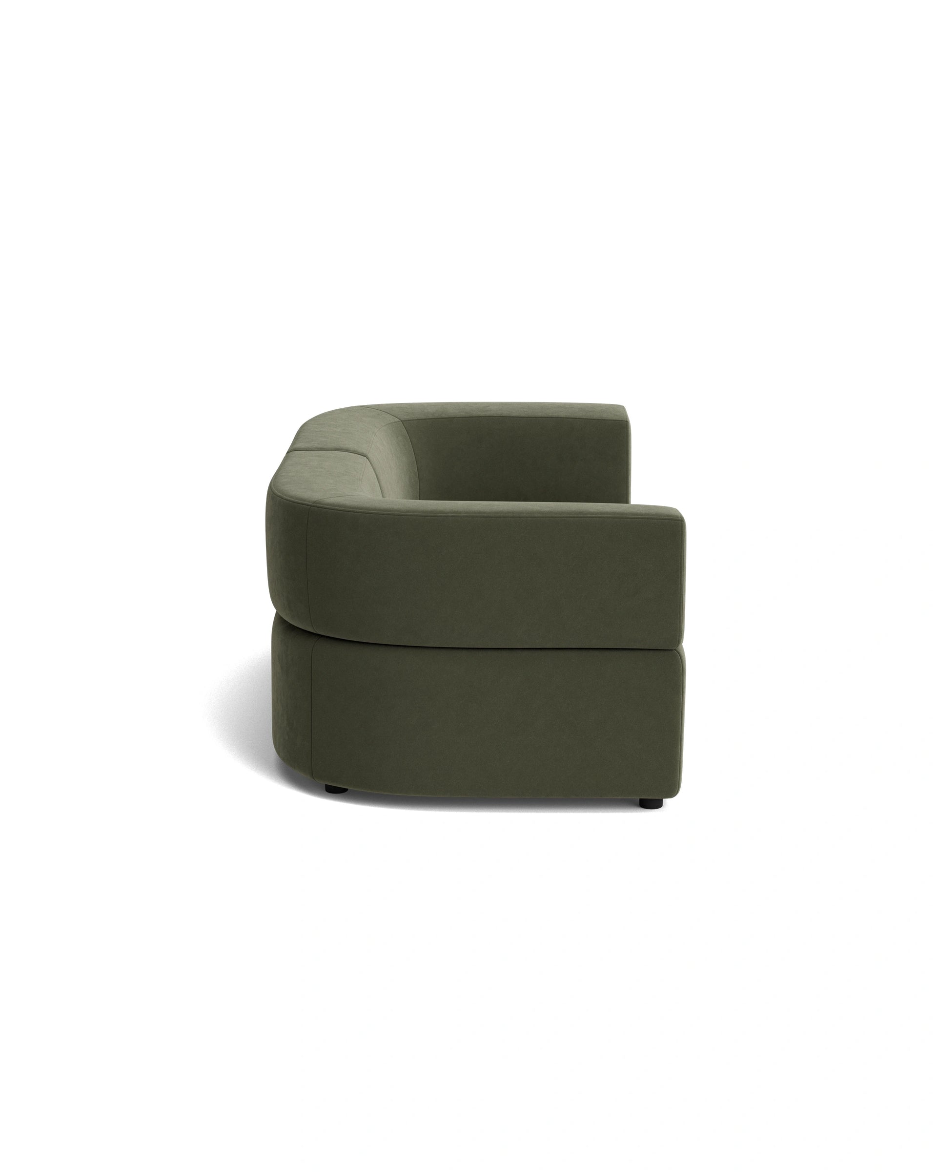 Stretch 3 Seater Sofa - Eden Leaf