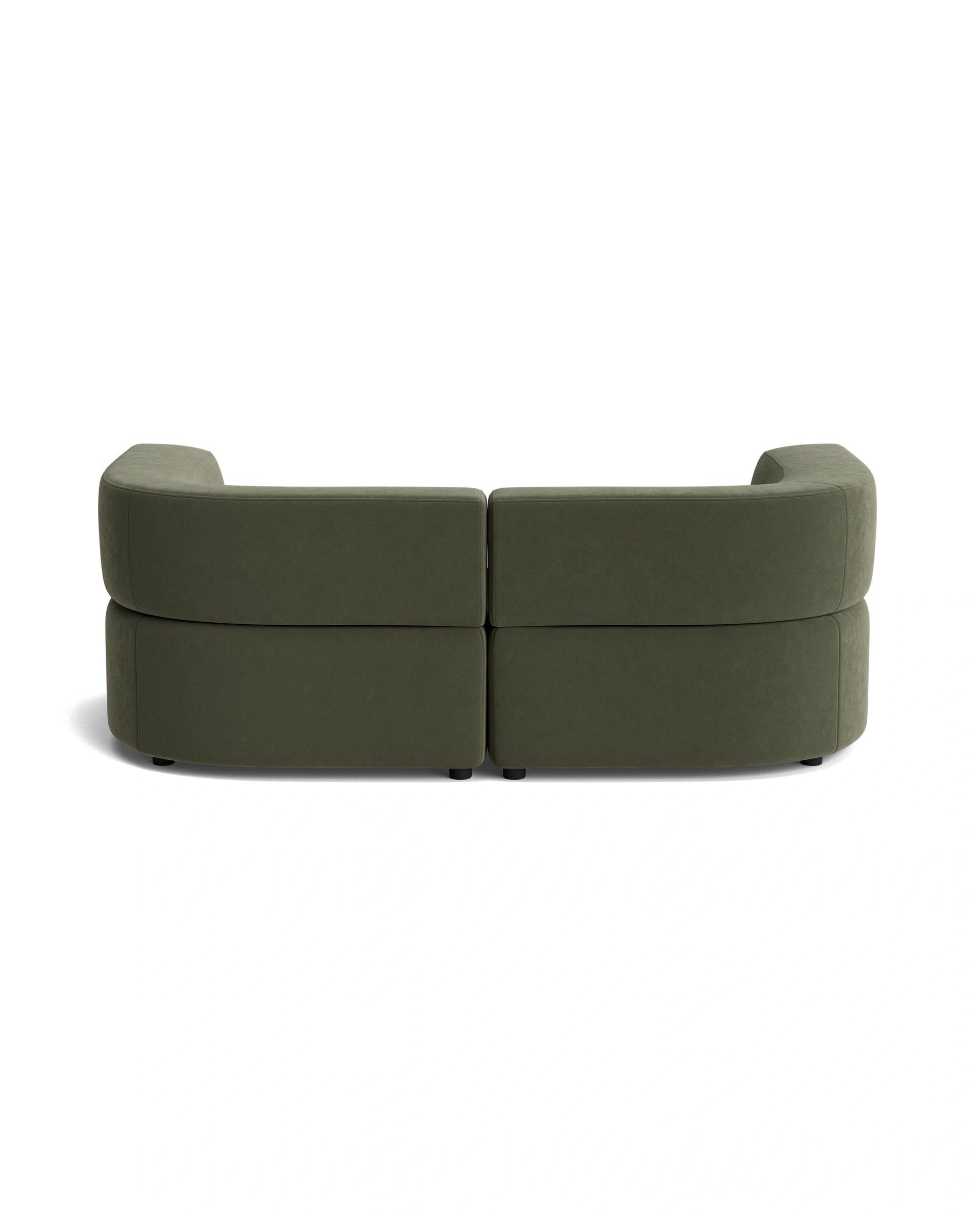 Stretch 3 Seater Sofa - Eden Leaf