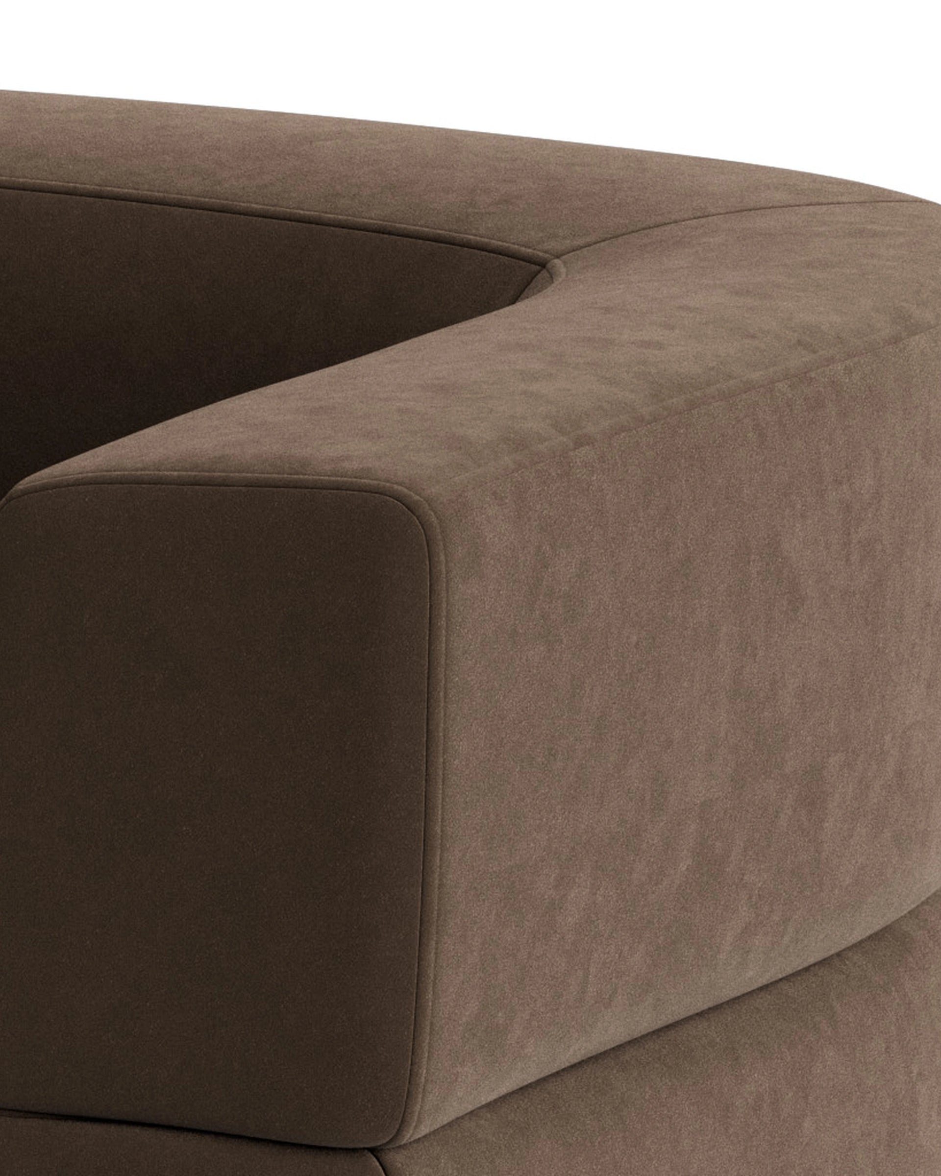 Stretch 3 Seater Sofa - Eden Java