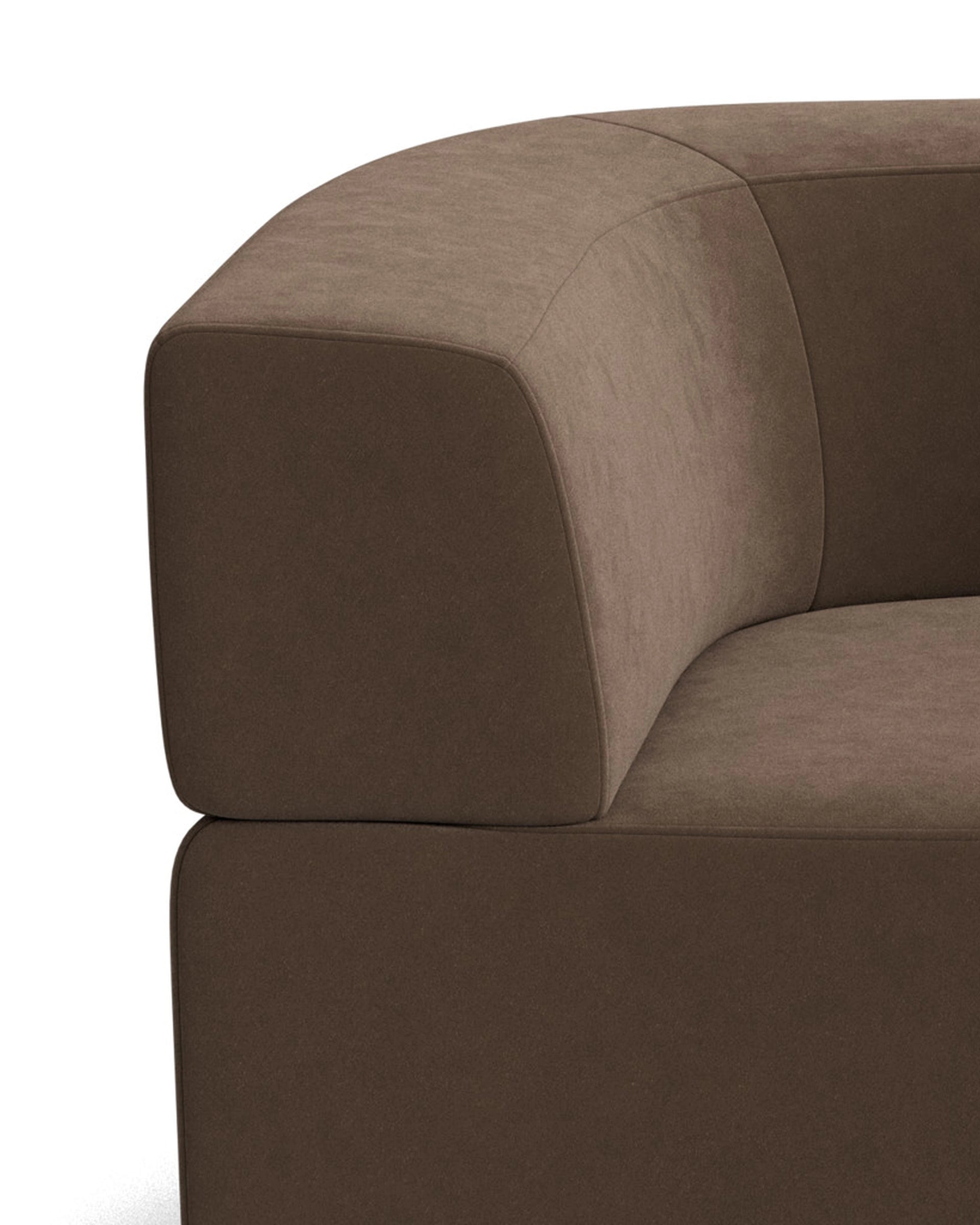 Stretch 3 Seater Sofa - Eden Java
