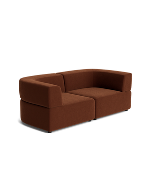 Stretch 3 Seater Sofa - Eden Brick