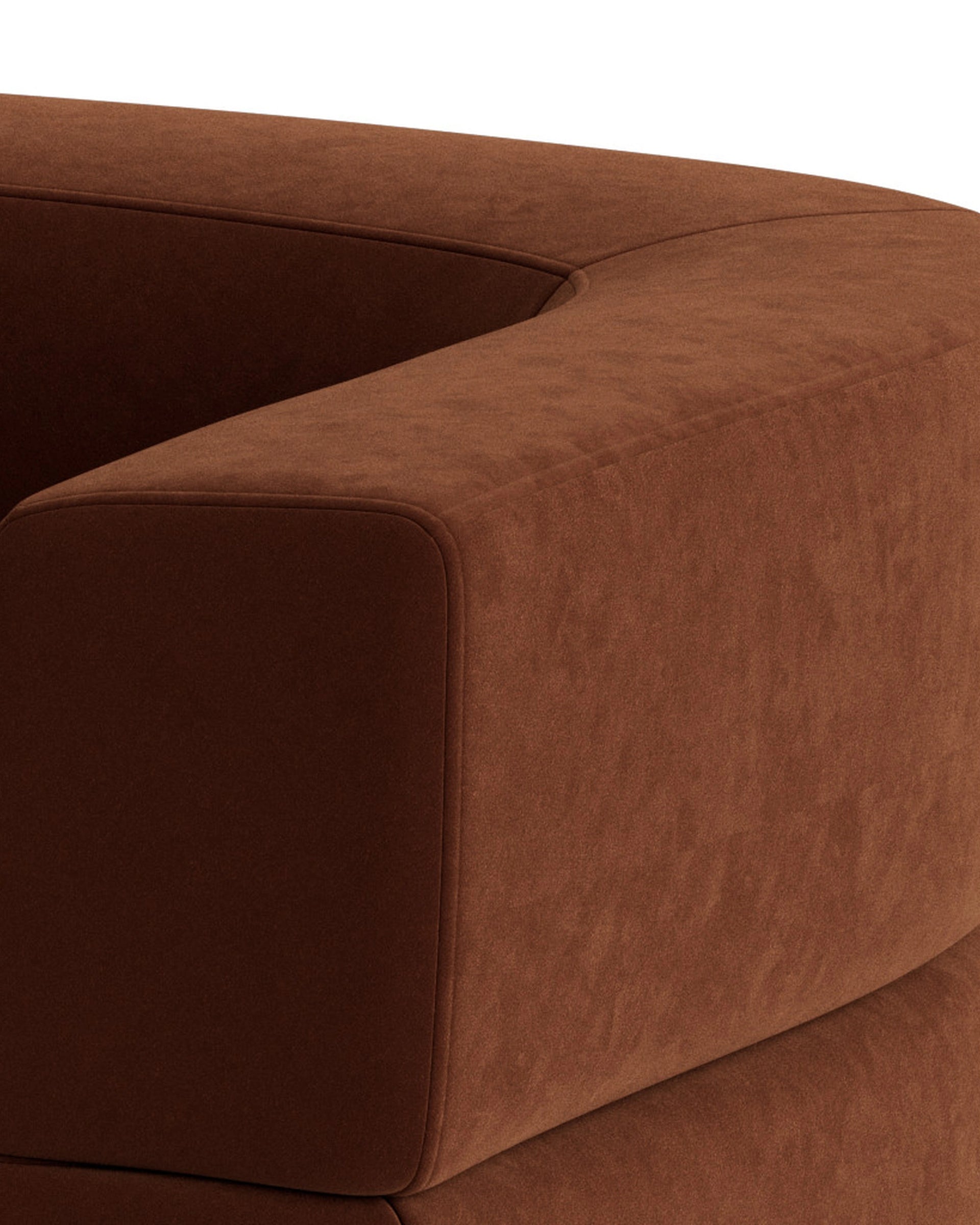 Stretch 3 Seater Sofa - Eden Brick
