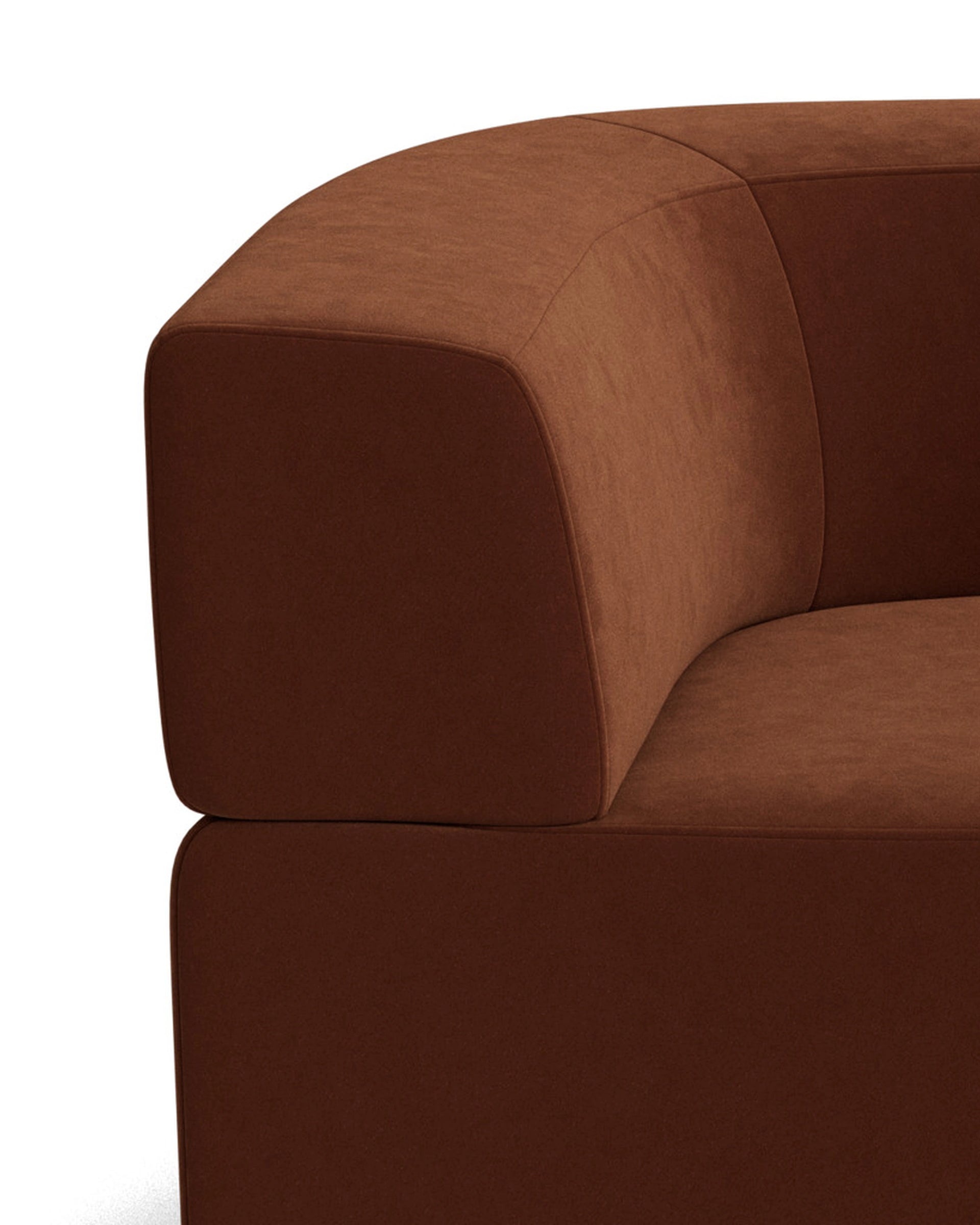 Stretch 3 Seater Sofa - Eden Brick