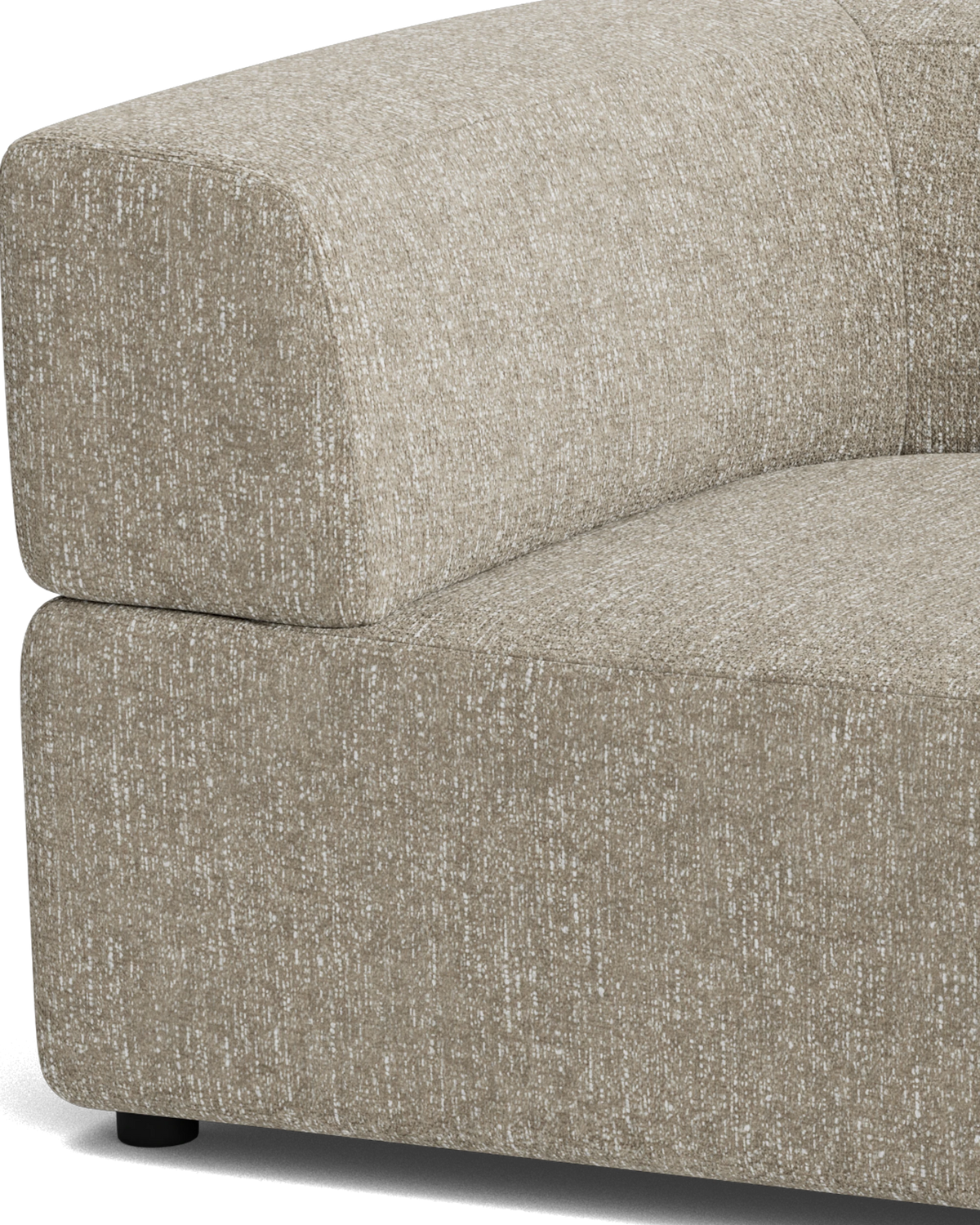 Stretch 3 Seater Sofa - Fleck Smoke