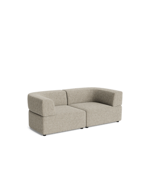 Stretch 3 Seater Sofa - Fleck Smoke