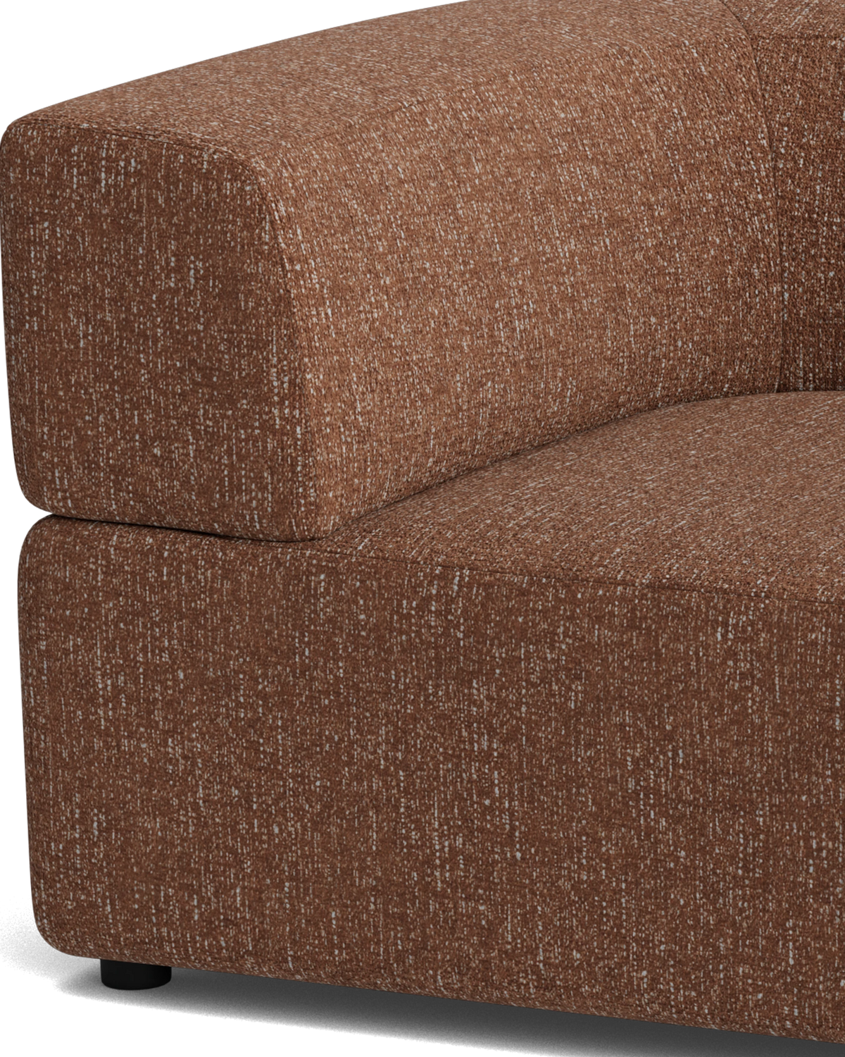 Stretch 3 Seater Sofa - Fleck Rust