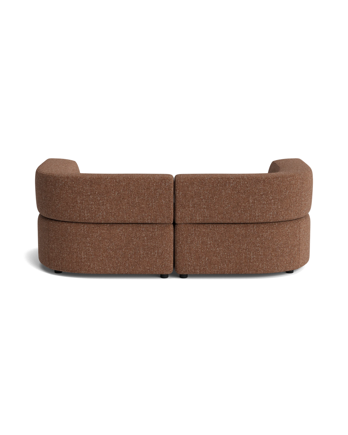 Stretch 3 Seater Sofa - Fleck Rust