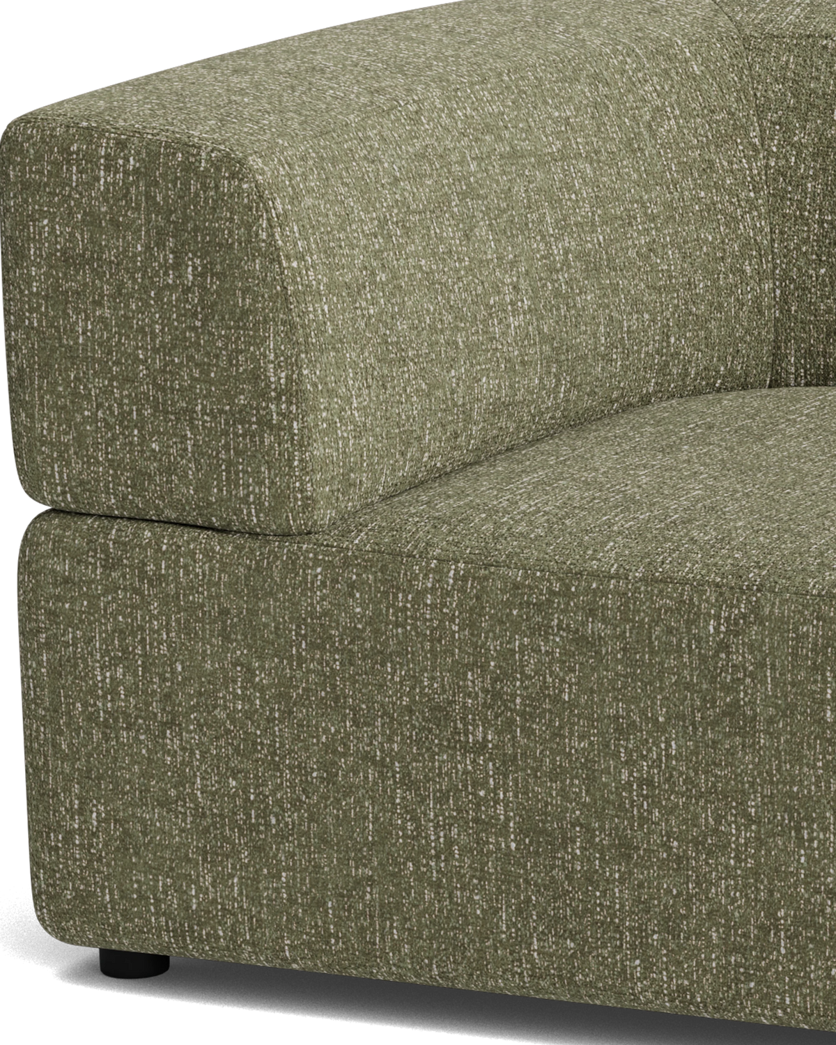 Stretch 3 Seater Sofa - Fleck Olive