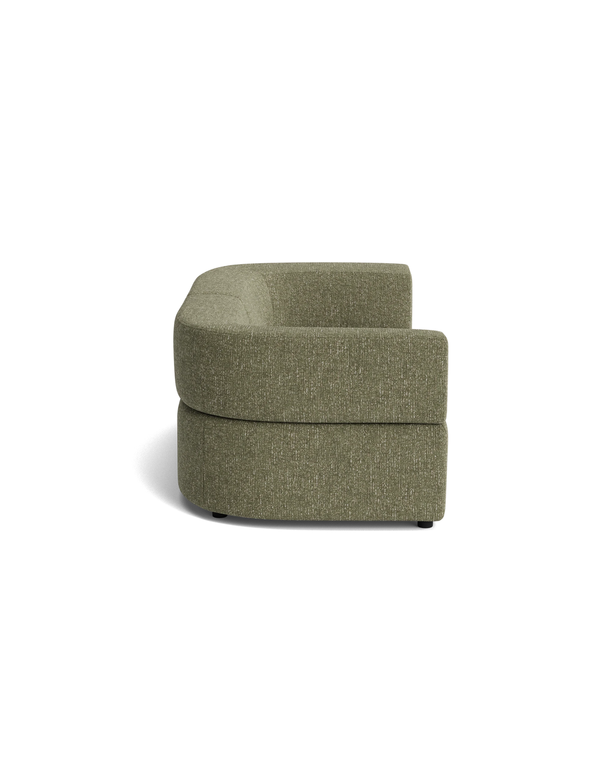 Stretch 3 Seater Sofa - Fleck Olive