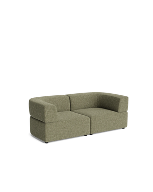 Stretch 3 Seater Sofa - Fleck Olive