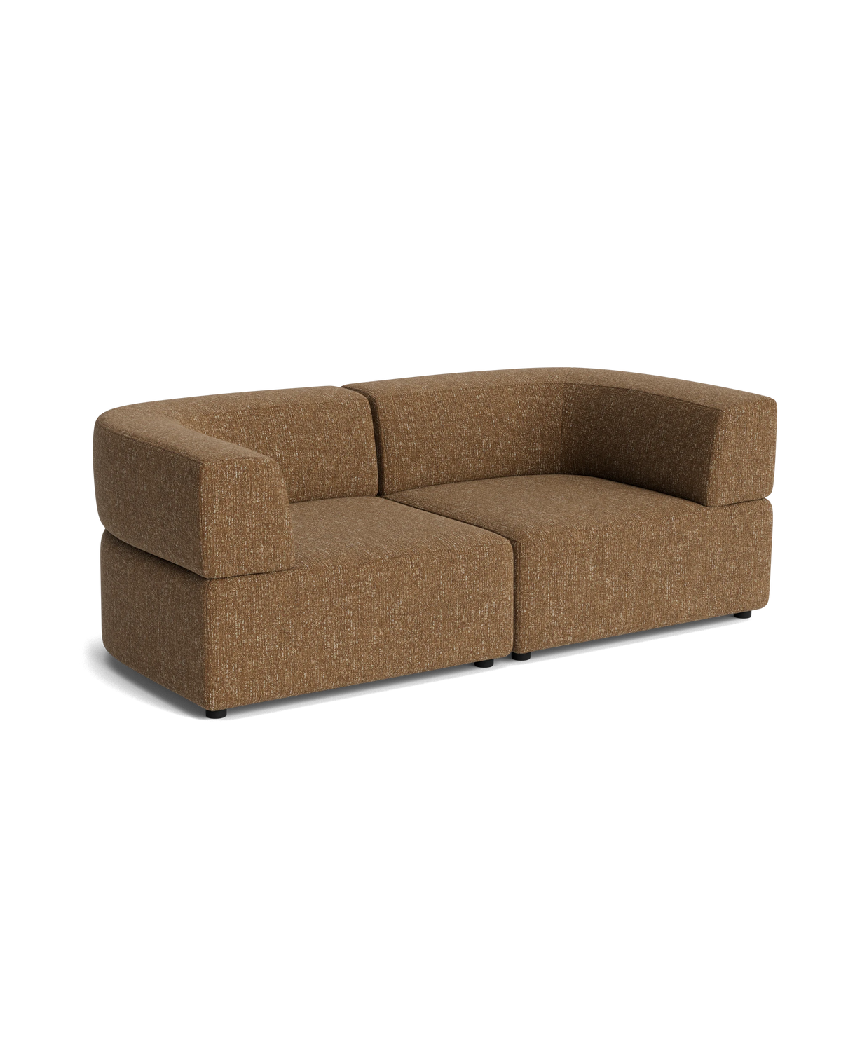 Stretch 3 Seater Sofa - Fleck Ginger