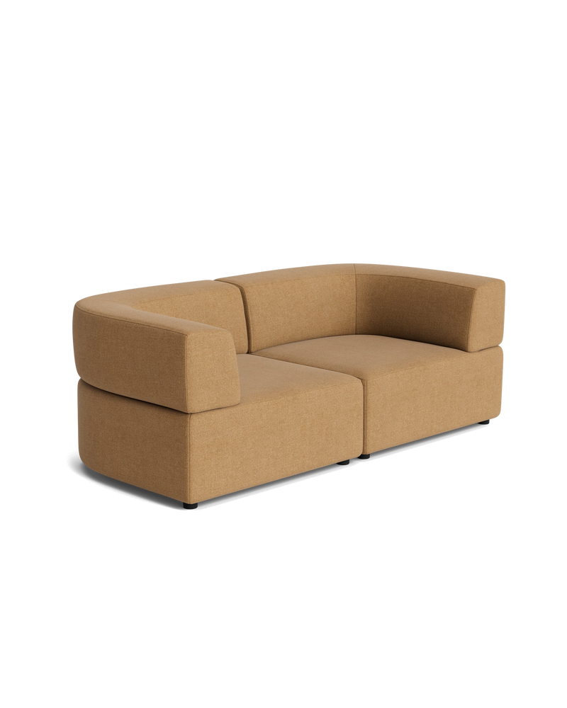 Stretch 3 Seater Sofa - Fossil Fawn