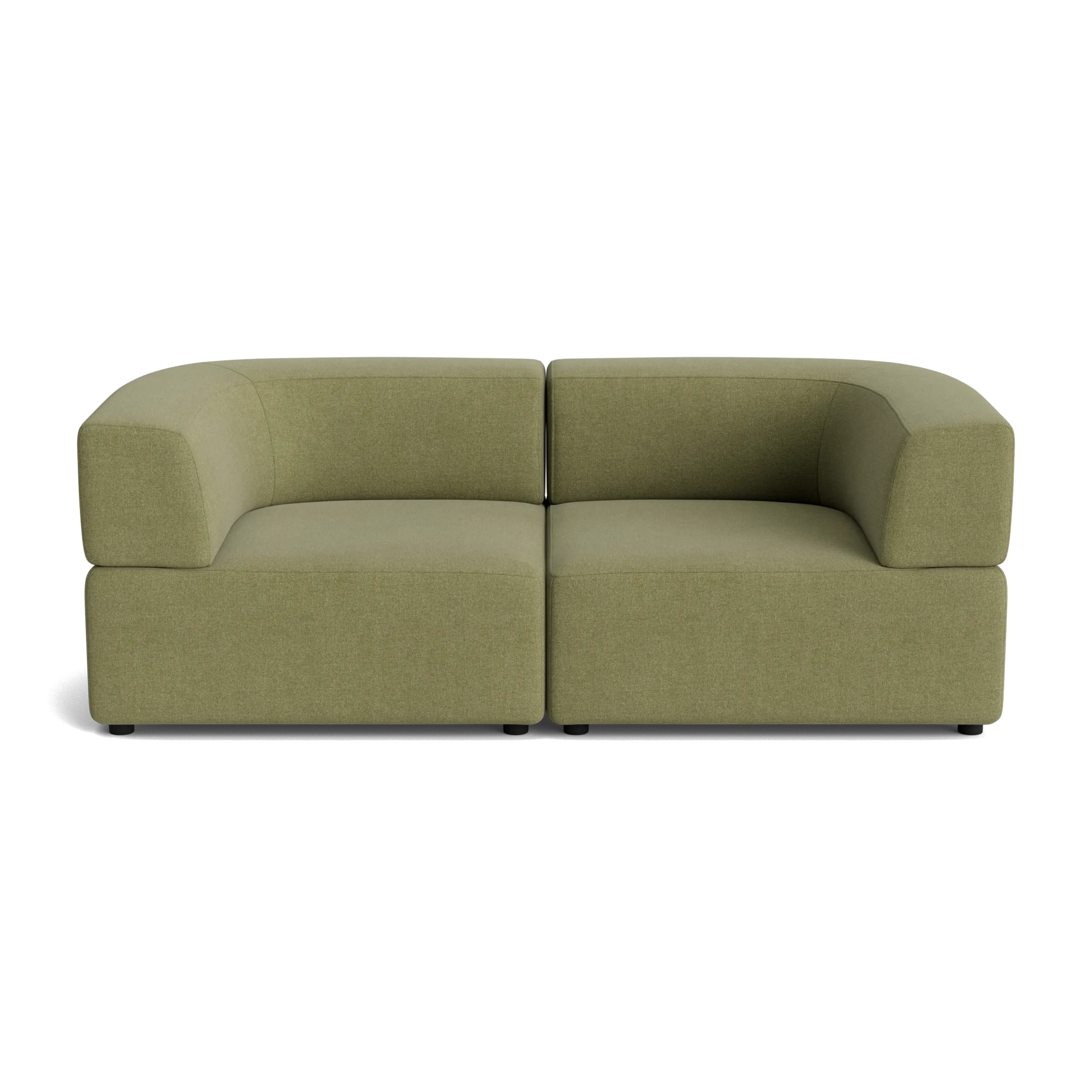 Stretch 3 Seater Sofa - Fossil Eucalyptus