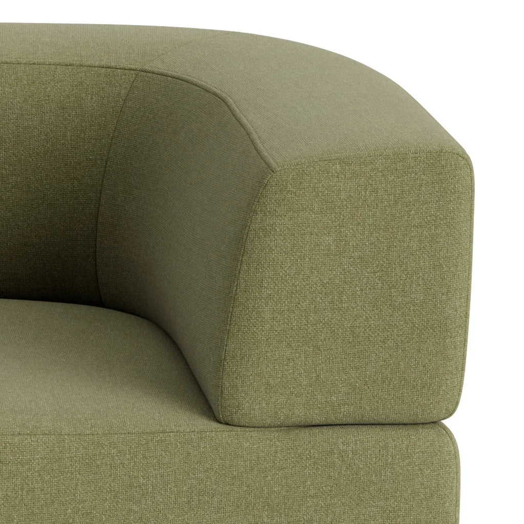 Stretch 3 Seater Sofa - Fossil Eucalyptus