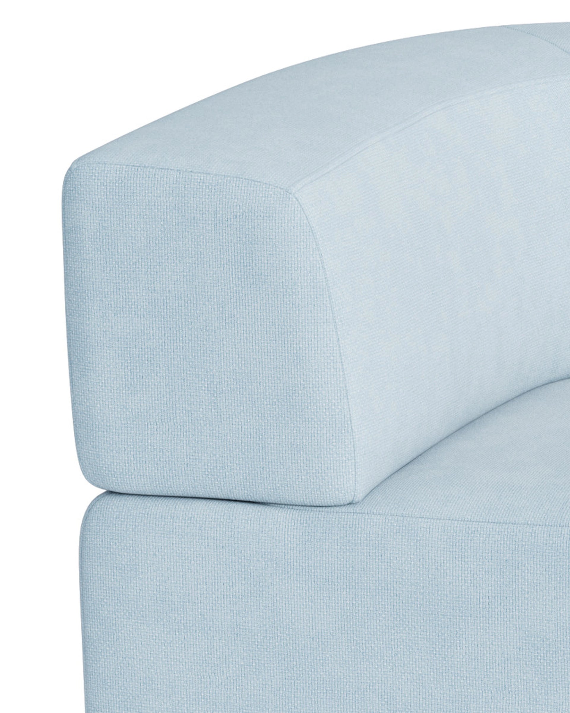 Stretch 3 Seater Sofa - Fossil Powder Blue