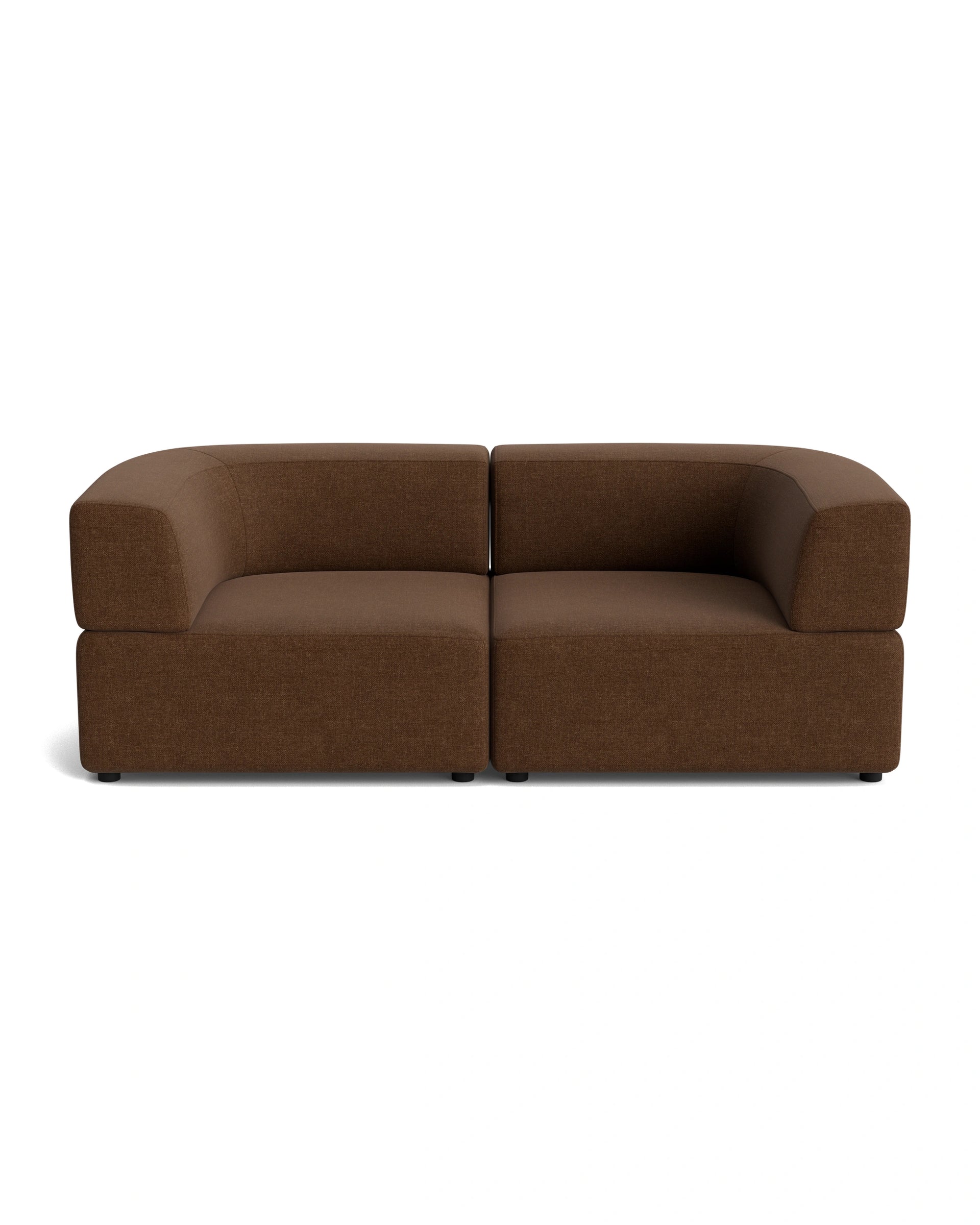 Stretch 3 Seater Sofa - Fossil Chocolate