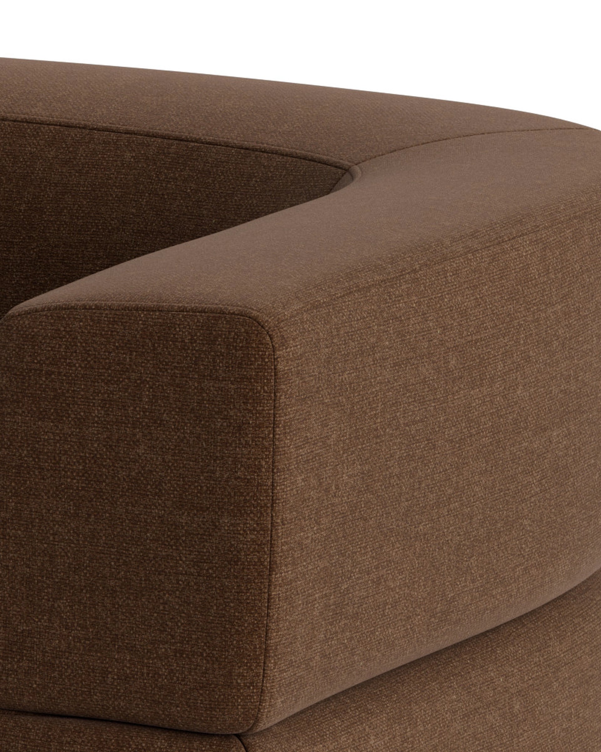 Stretch 3 Seater Sofa - Fossil Chocolate