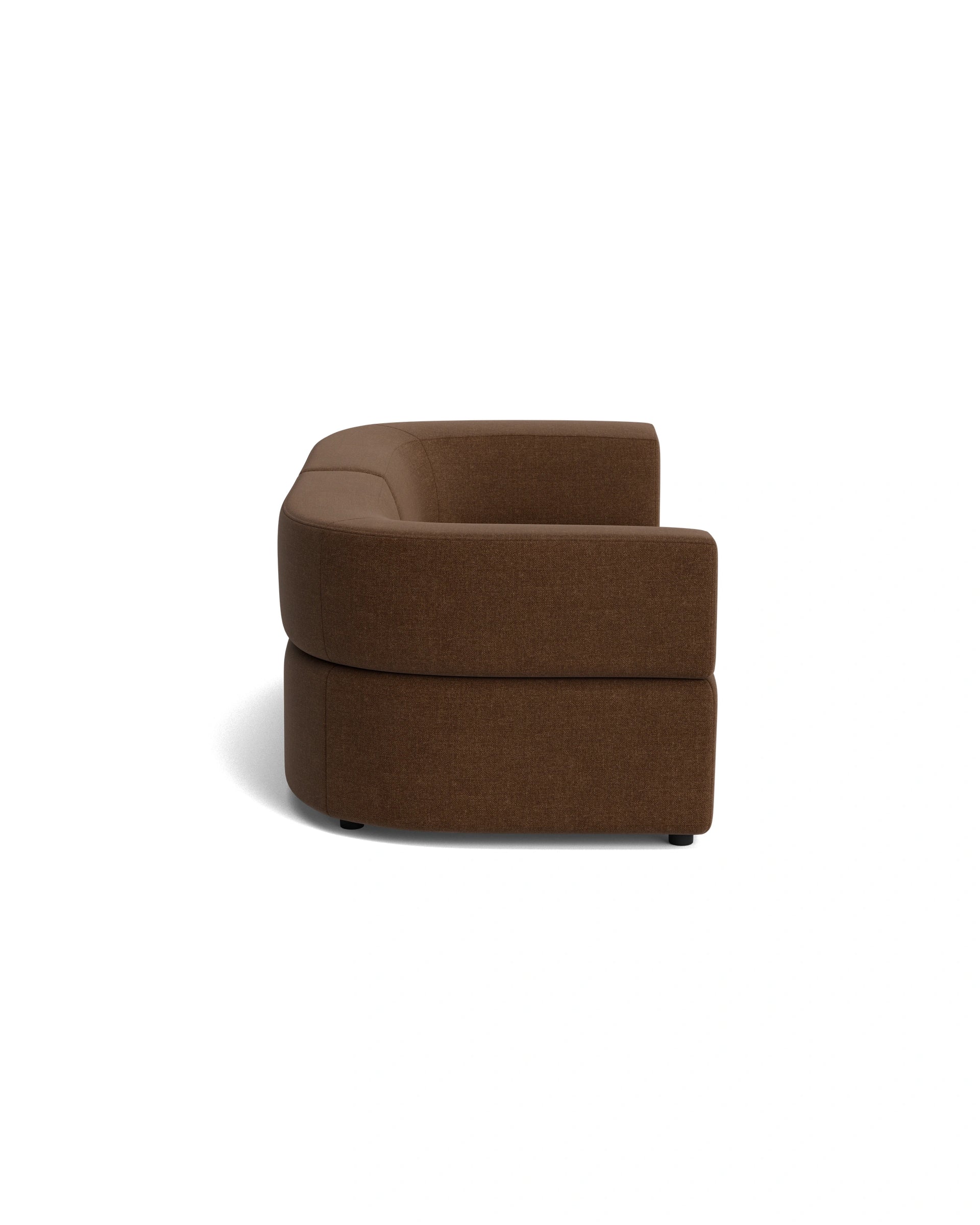 Stretch 3 Seater Sofa - Fossil Chocolate
