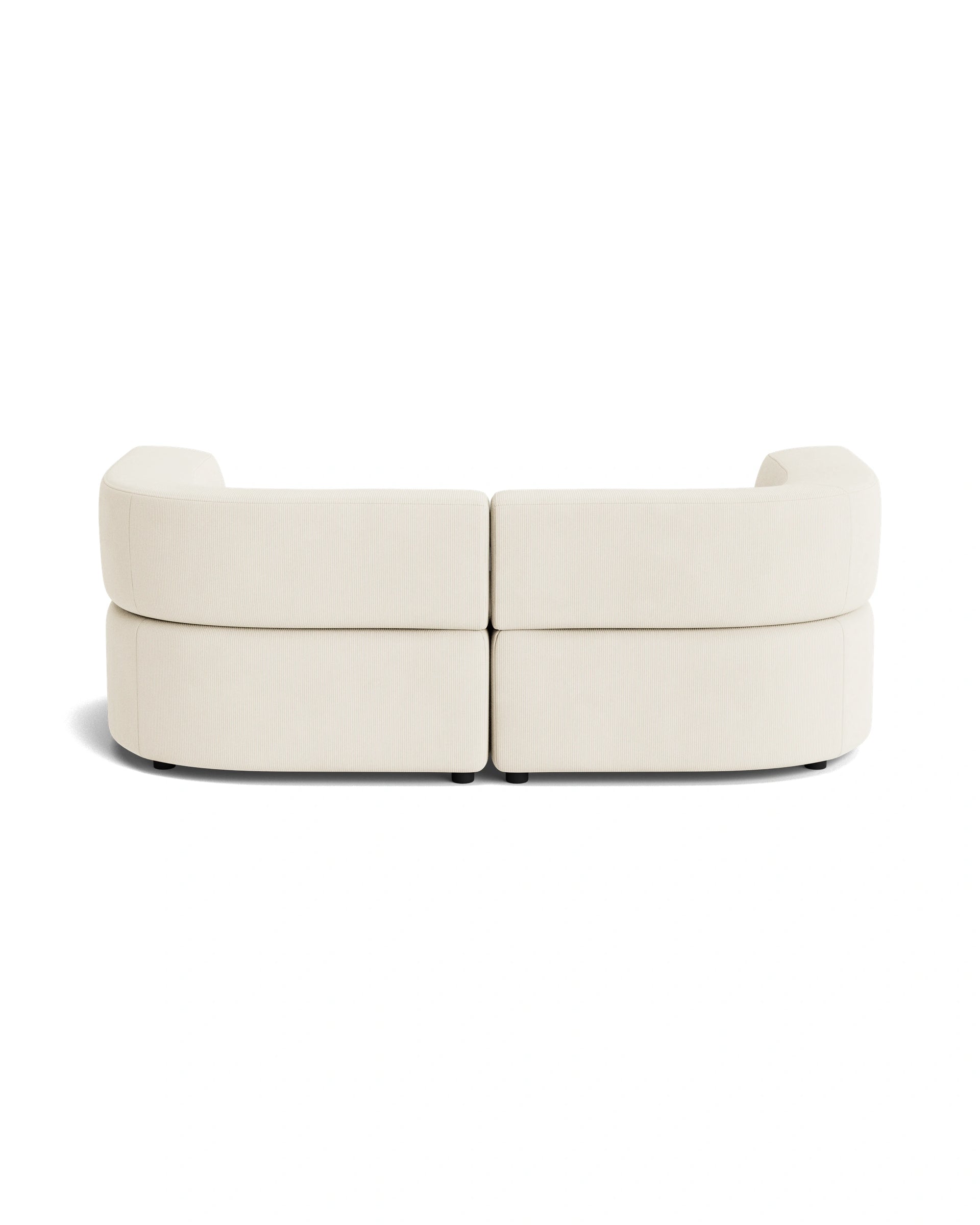 Stretch 3 Seater Sofa - Corduroy Off White