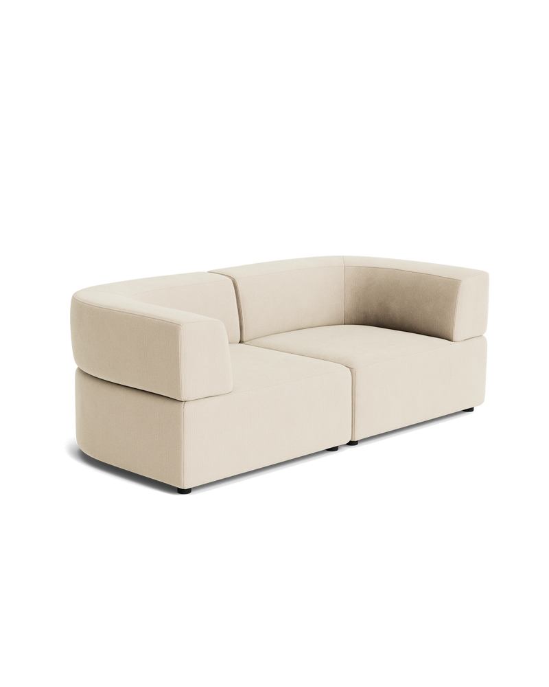 Stretch 3 Seater Sofa - Corduroy Mist