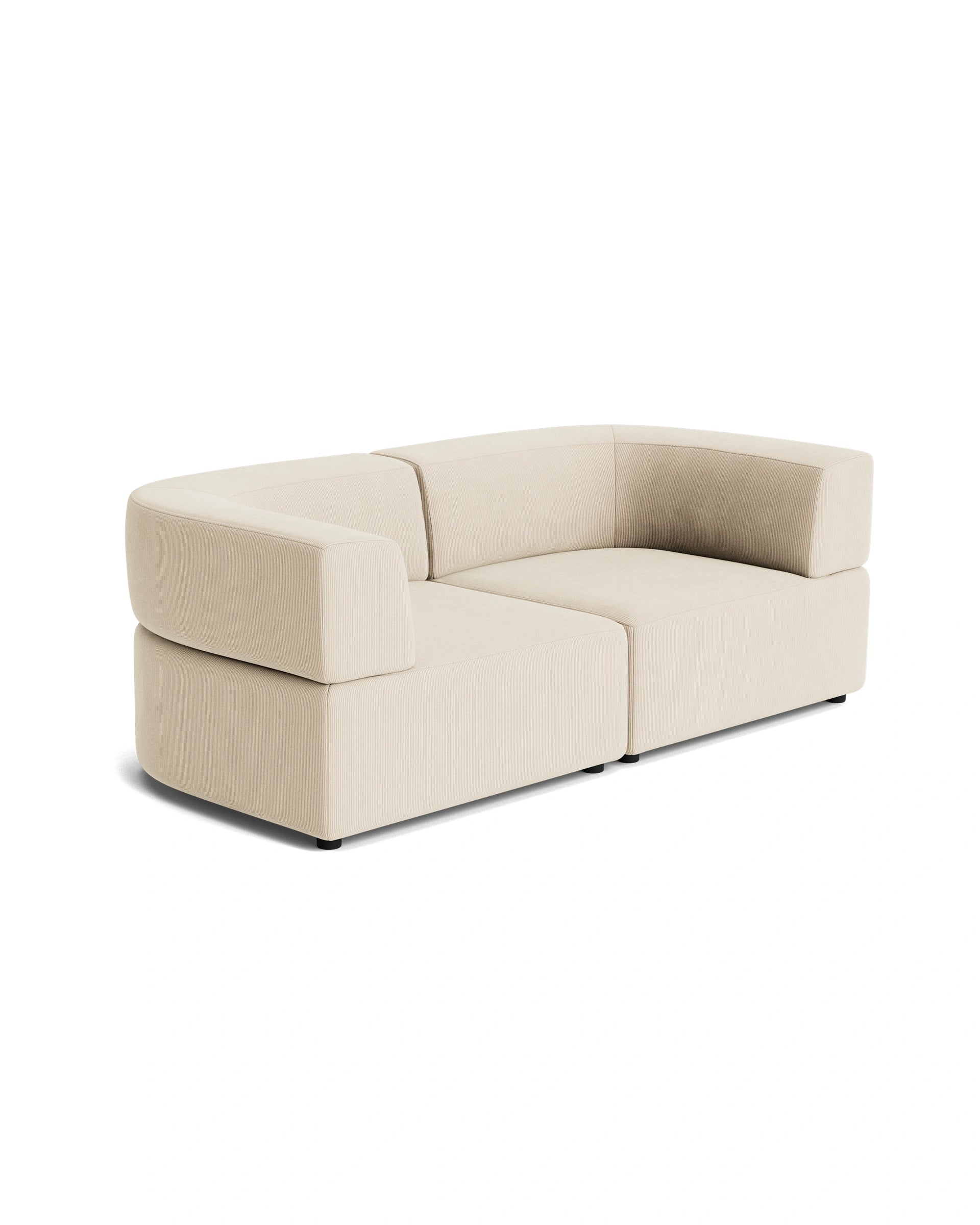 Stretch 3 Seater Sofa - Corduroy Mist