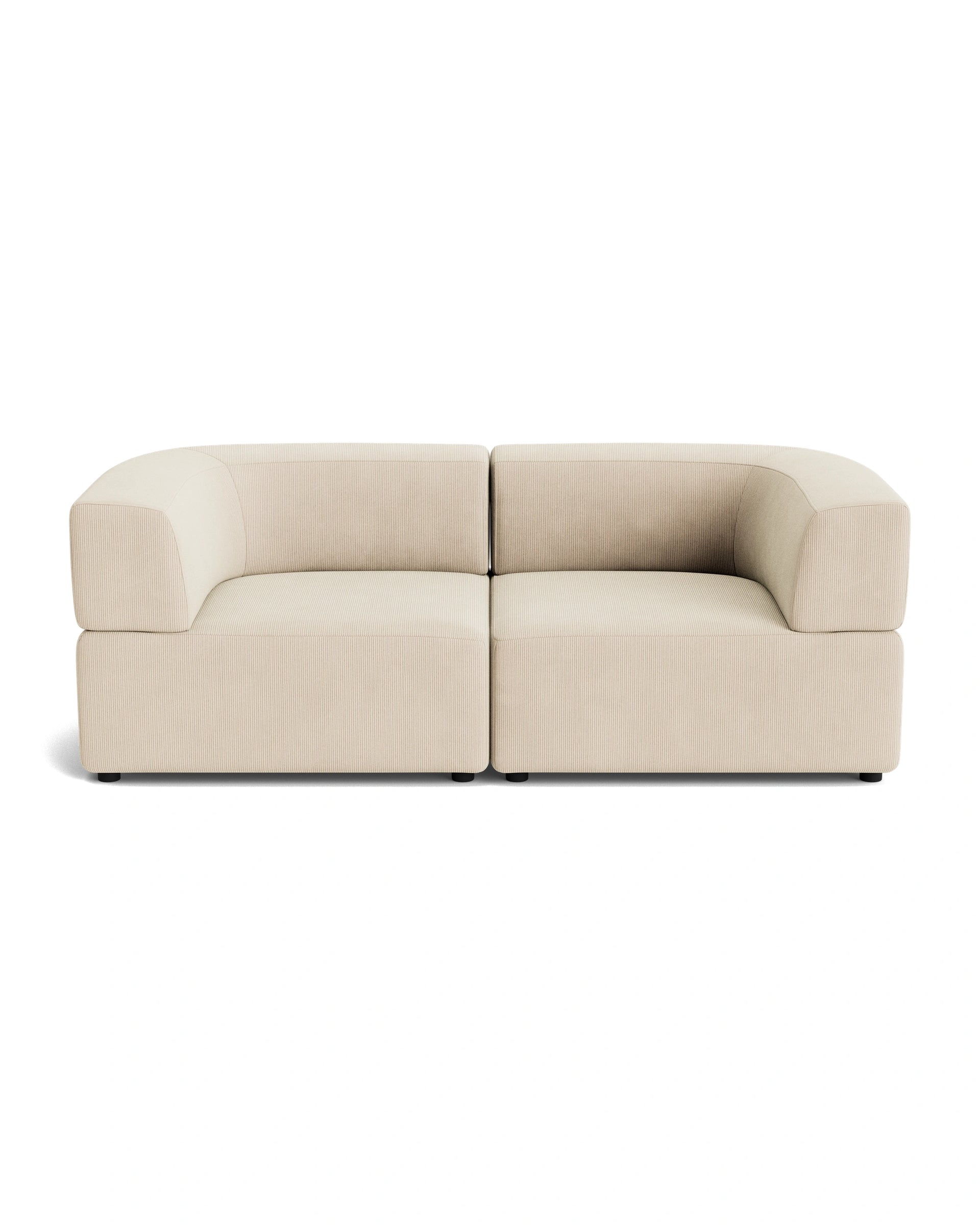 Stretch 3 Seater Sofa - Corduroy Mist