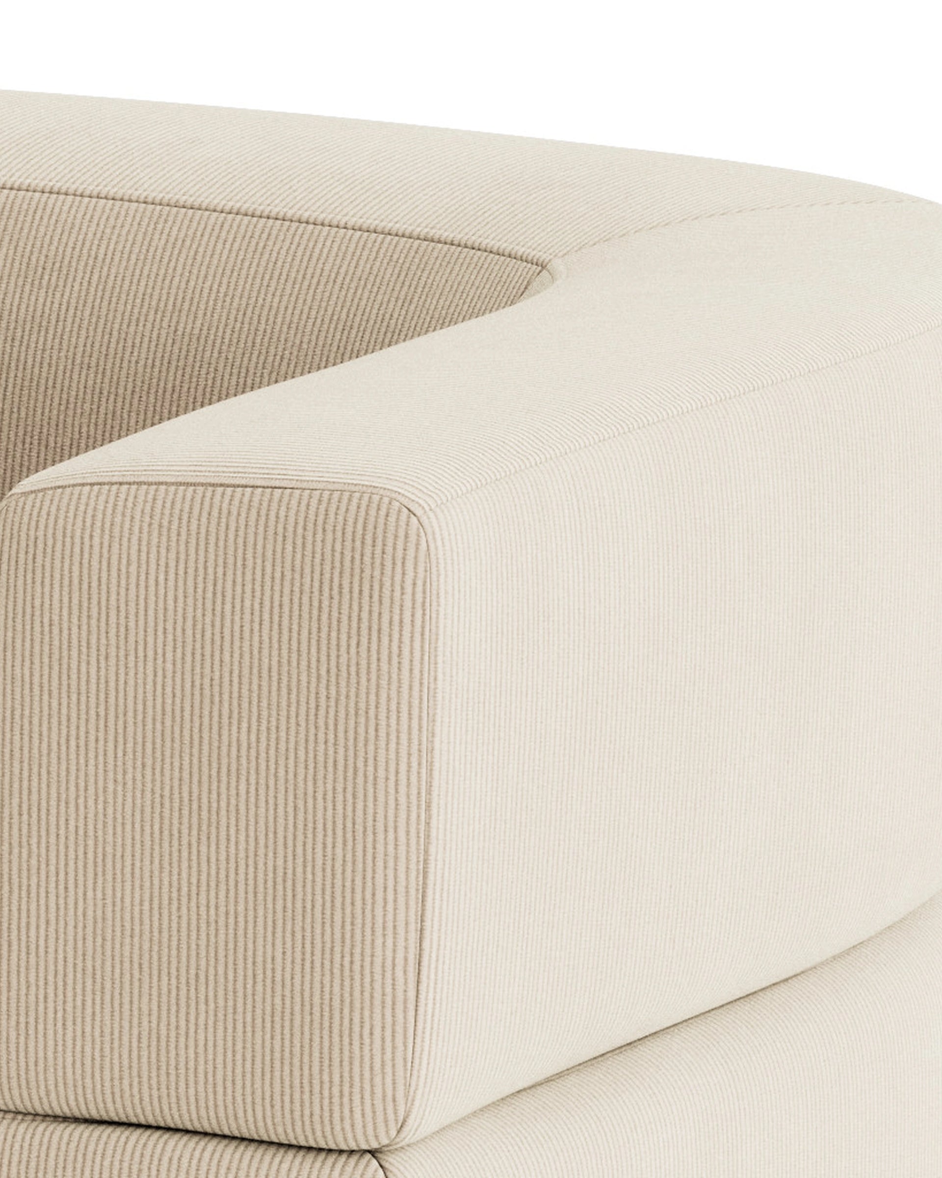 Stretch 3 Seater Sofa - Corduroy Mist