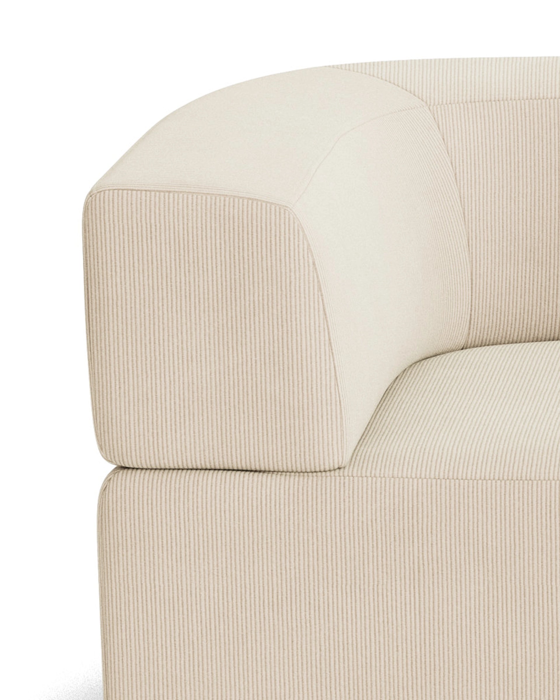 Stretch 3 Seater Sofa - Corduroy Mist