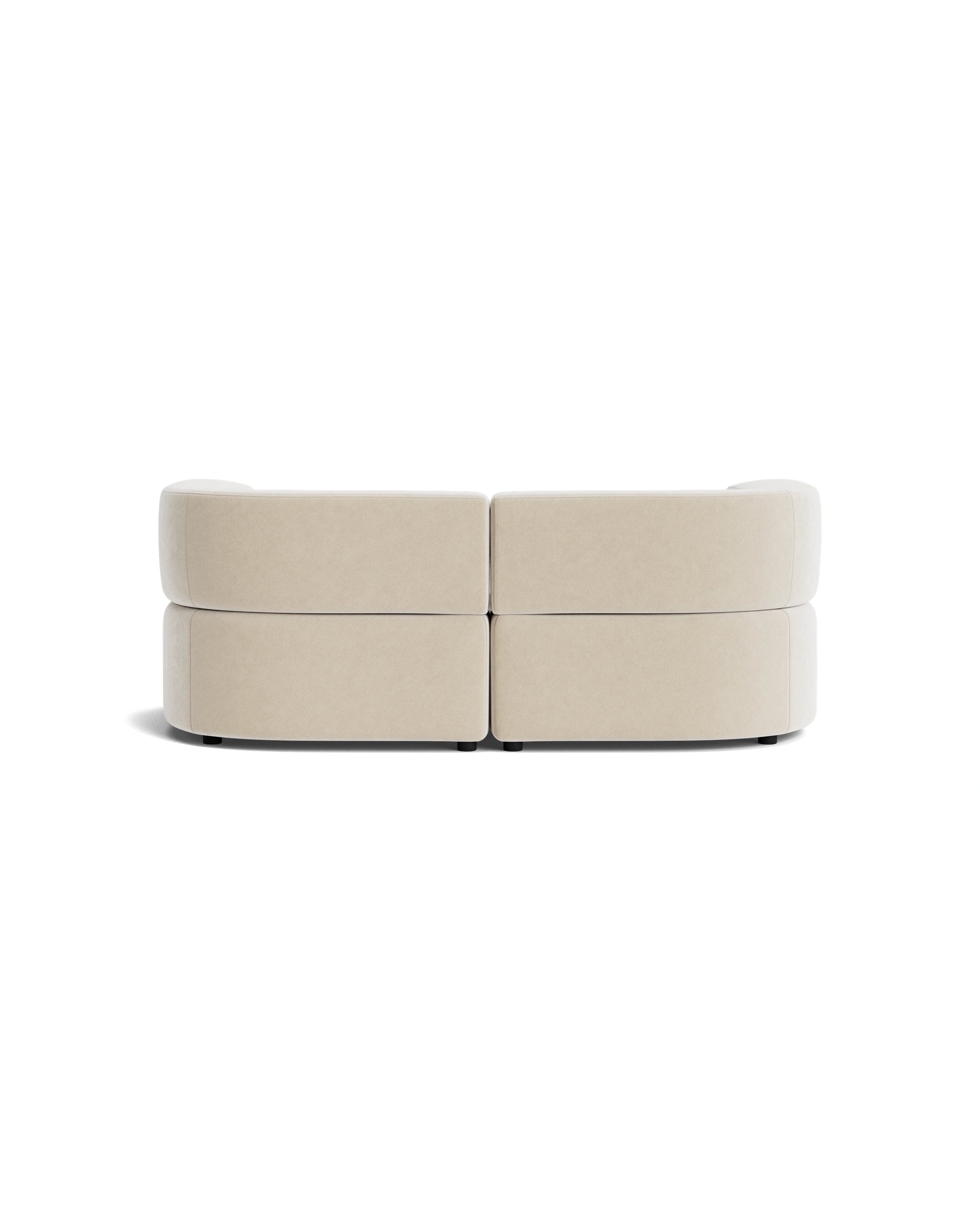 Stretch 3 Seater Chaise Sofa - Eden Ecru