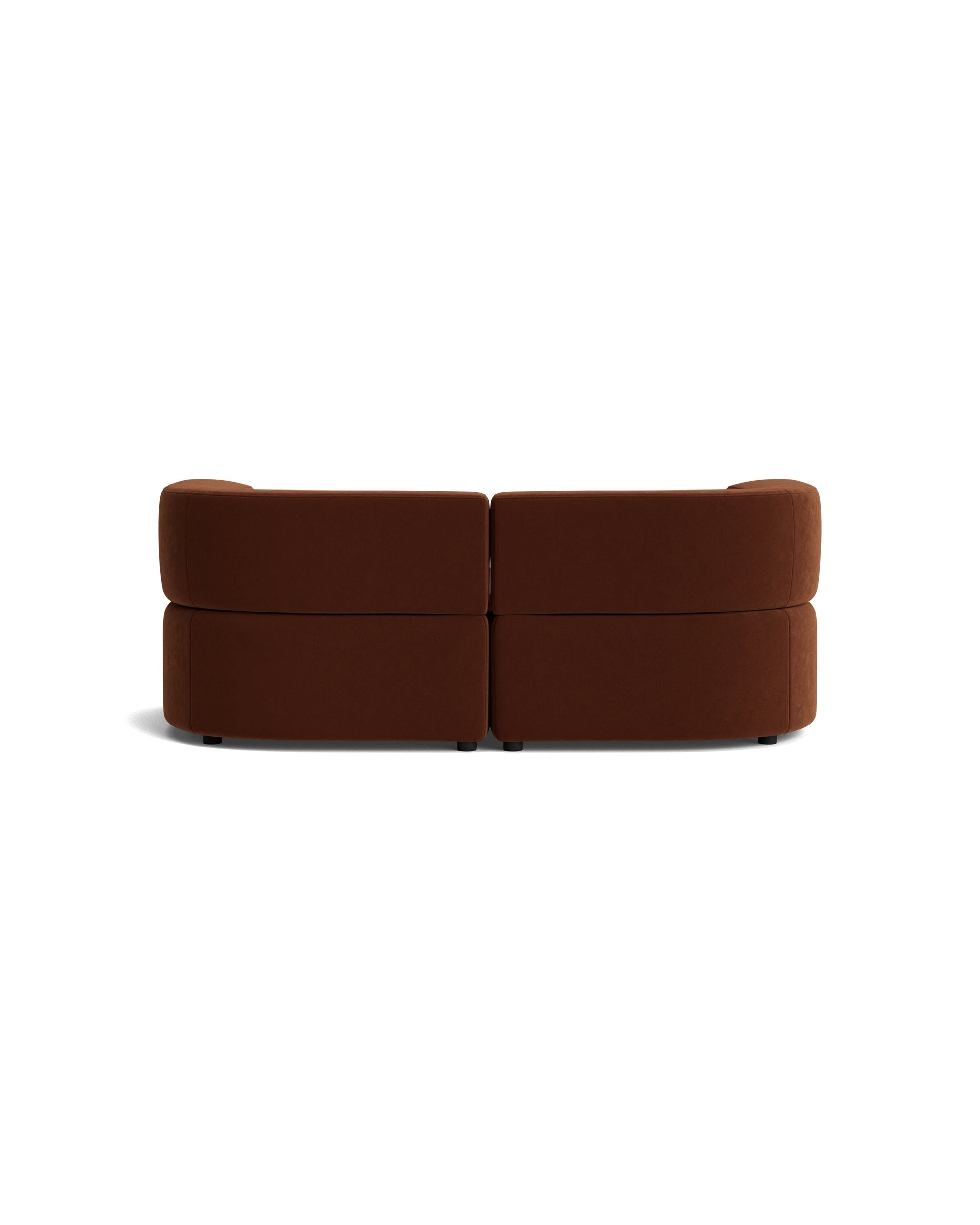 Stretch 3 Seater Chaise Sofa - Eden Brick