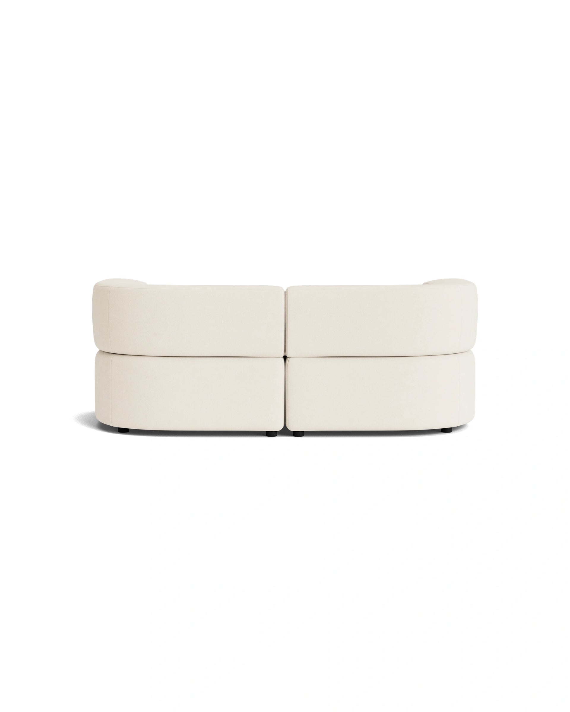 Stretch 3 Seater Chaise Sofa - Fossil Vanilla