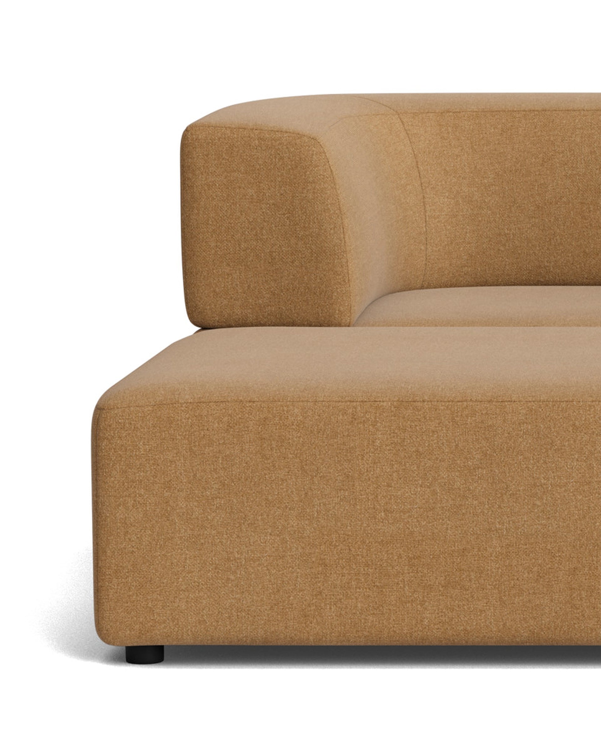 Stretch 3 Seater Chaise Sofa - Fossil Fawn