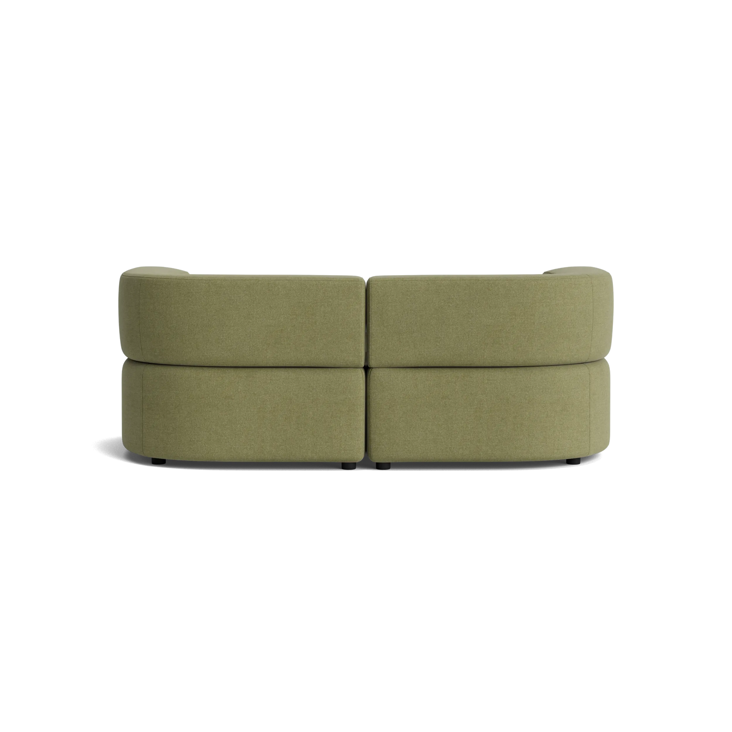 Stretch 3 Seater Chaise Sofa - Fossil Eucalyptus