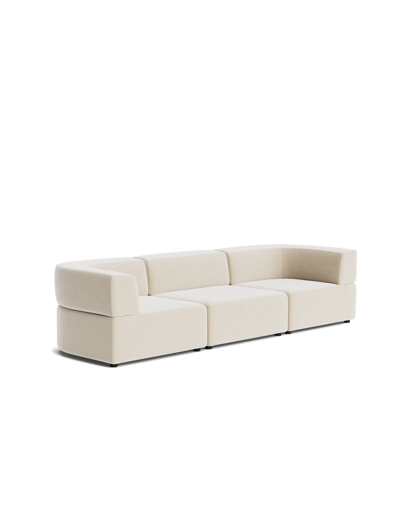 Stretch 4 Seater Sofa - Eden Ecru