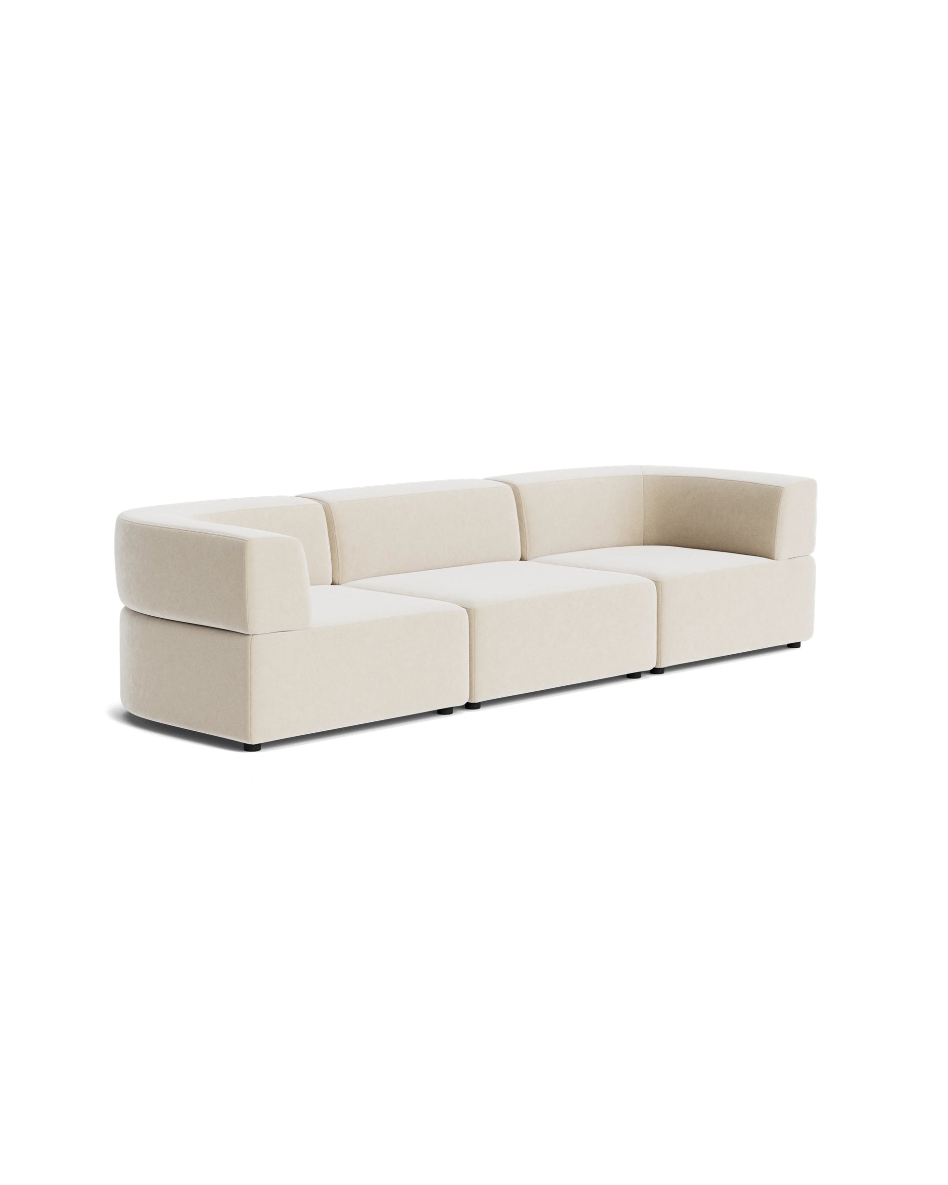 Stretch 4 Seater Sofa - Eden Ecru