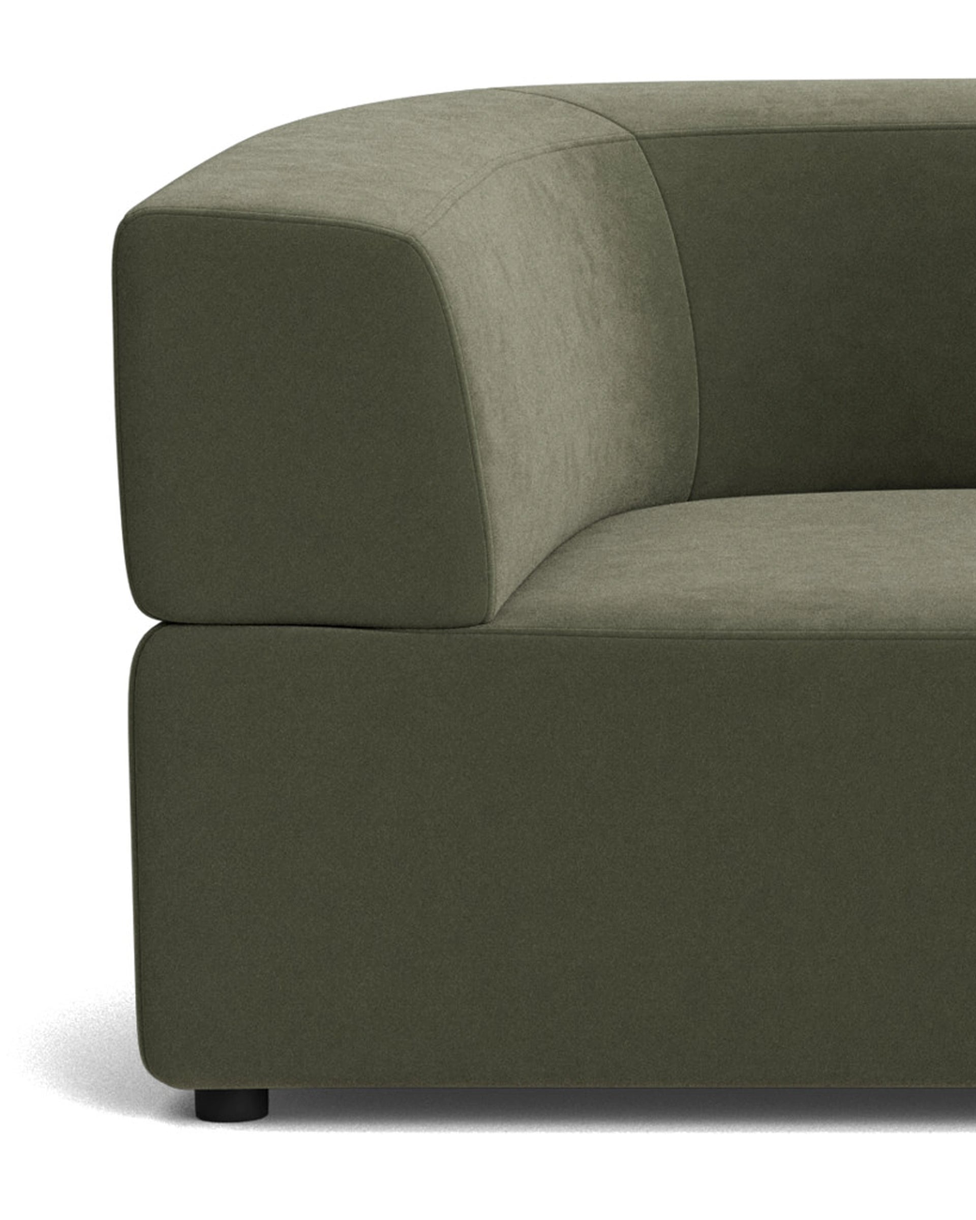 Stretch 4 Seater Sofa - Eden Leaf