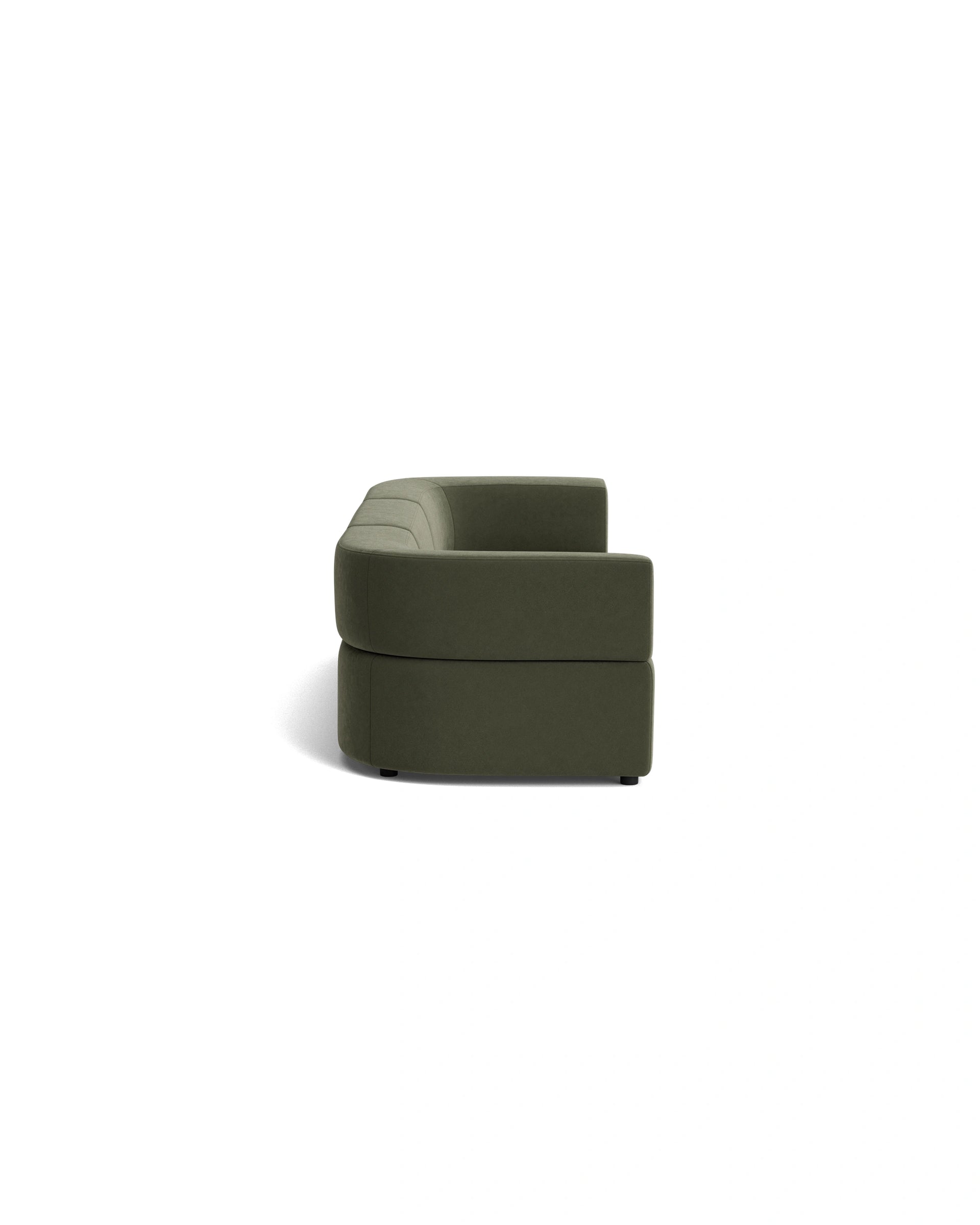 Stretch 4 Seater Sofa - Eden Leaf