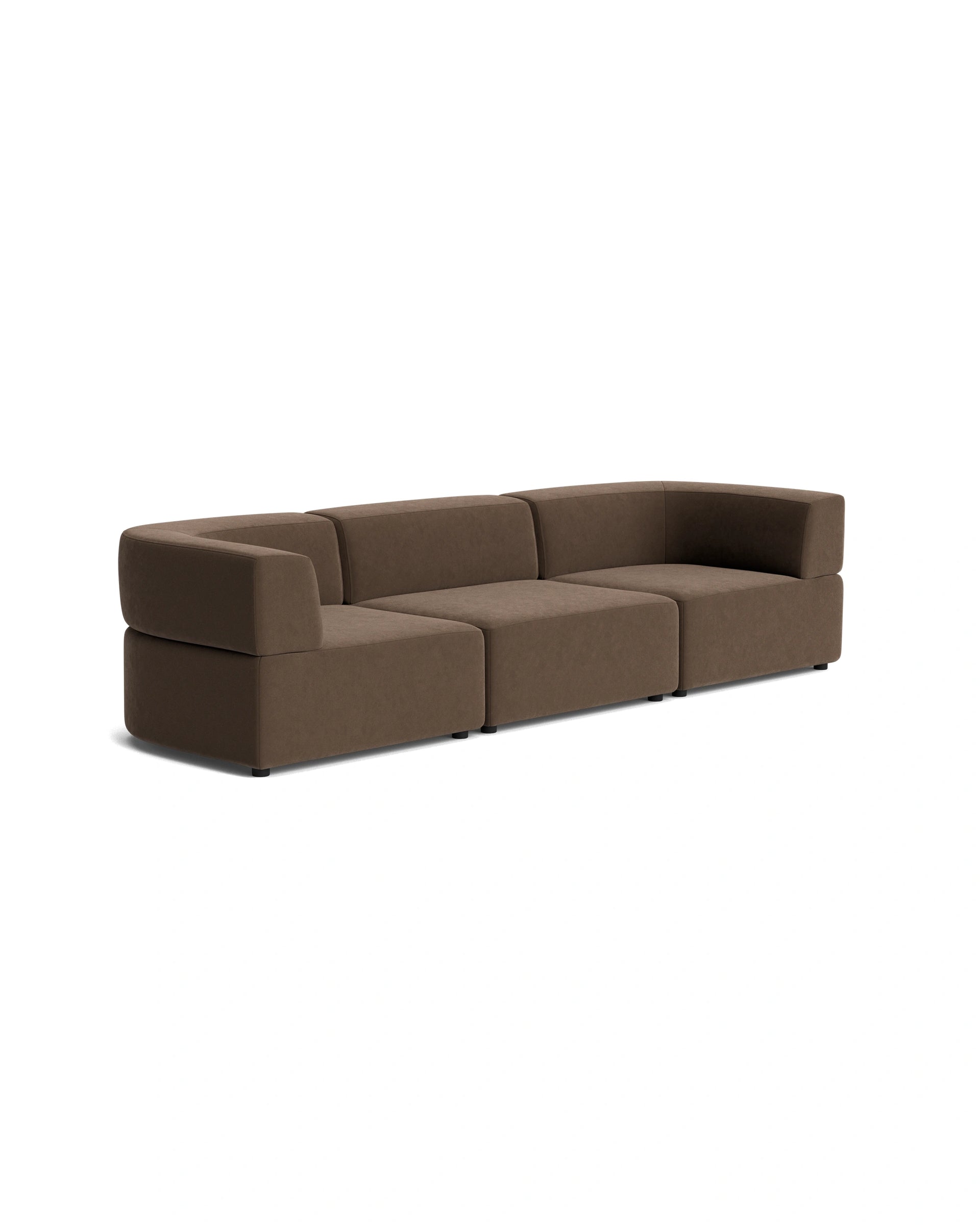 Stretch 4 Seater Sofa - Eden Java